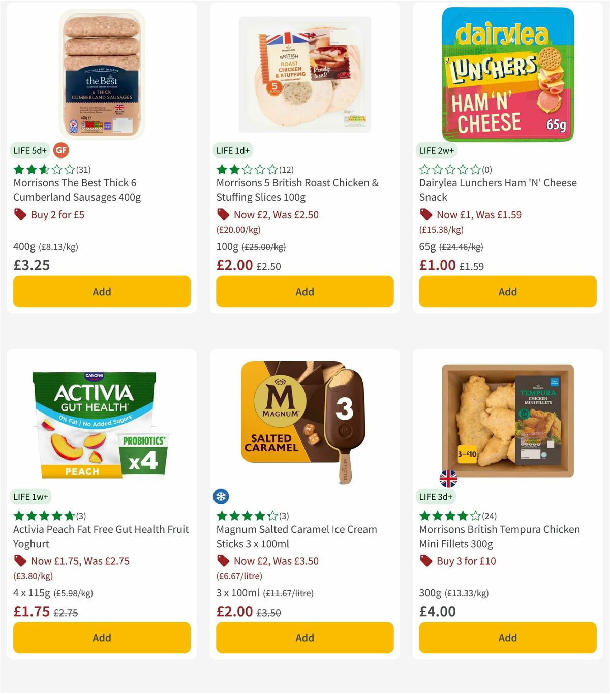 Morrisons Offers from 23 June
