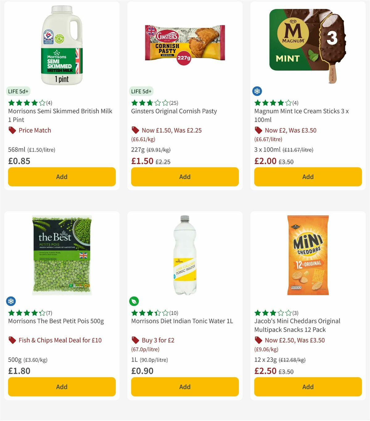 Morrisons Offers from 23 June