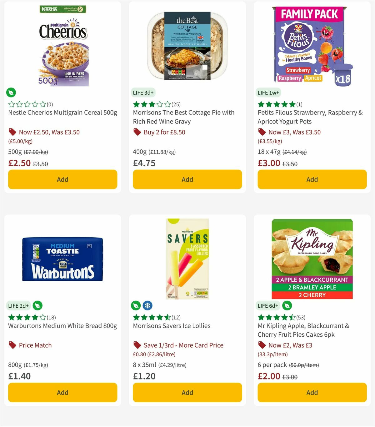 Morrisons Offers from 23 June