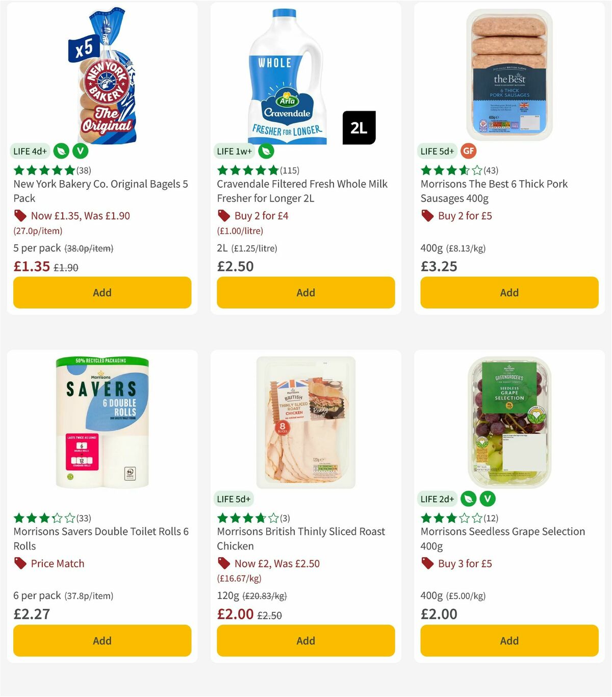 Morrisons Offers from 23 June