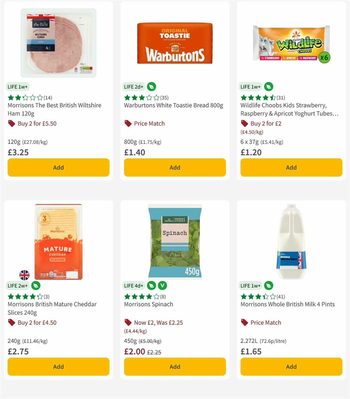 Morrisons Offers from 23 June