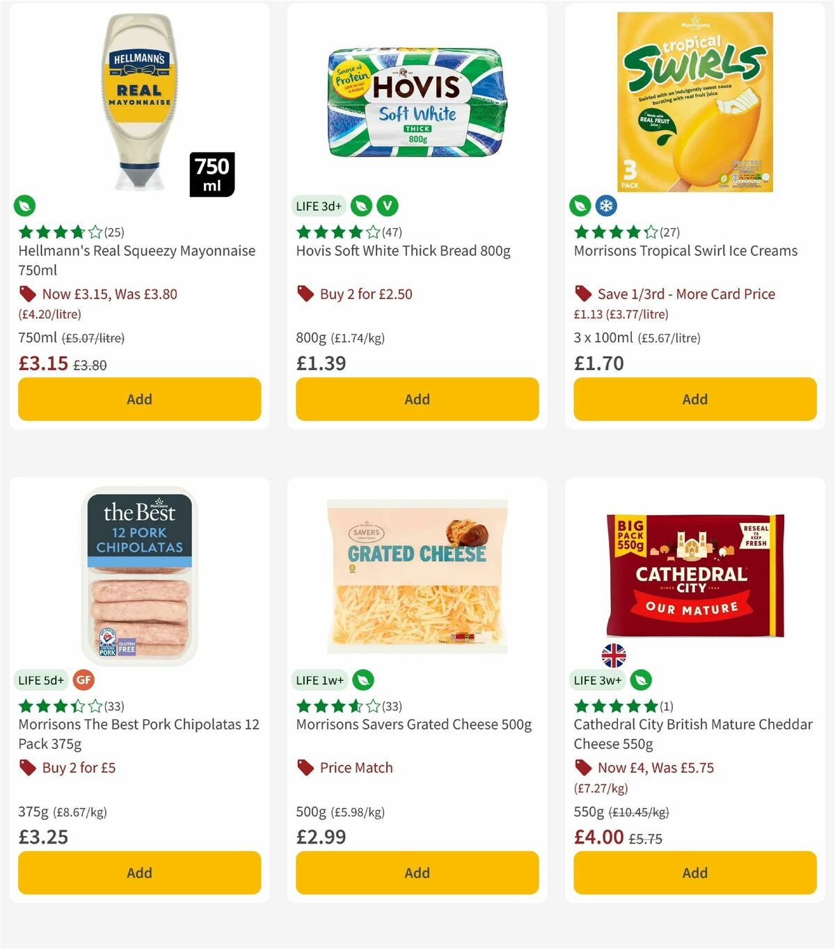 Morrisons Offers from 23 June