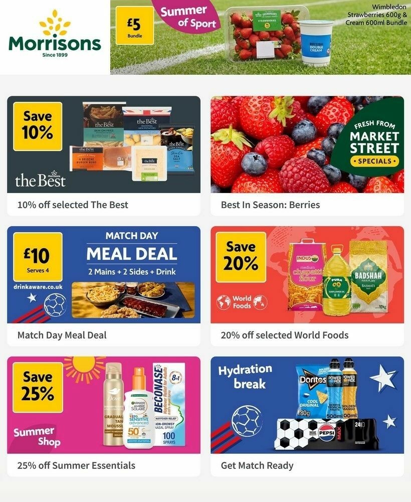 Morrisons Offers from 7 July