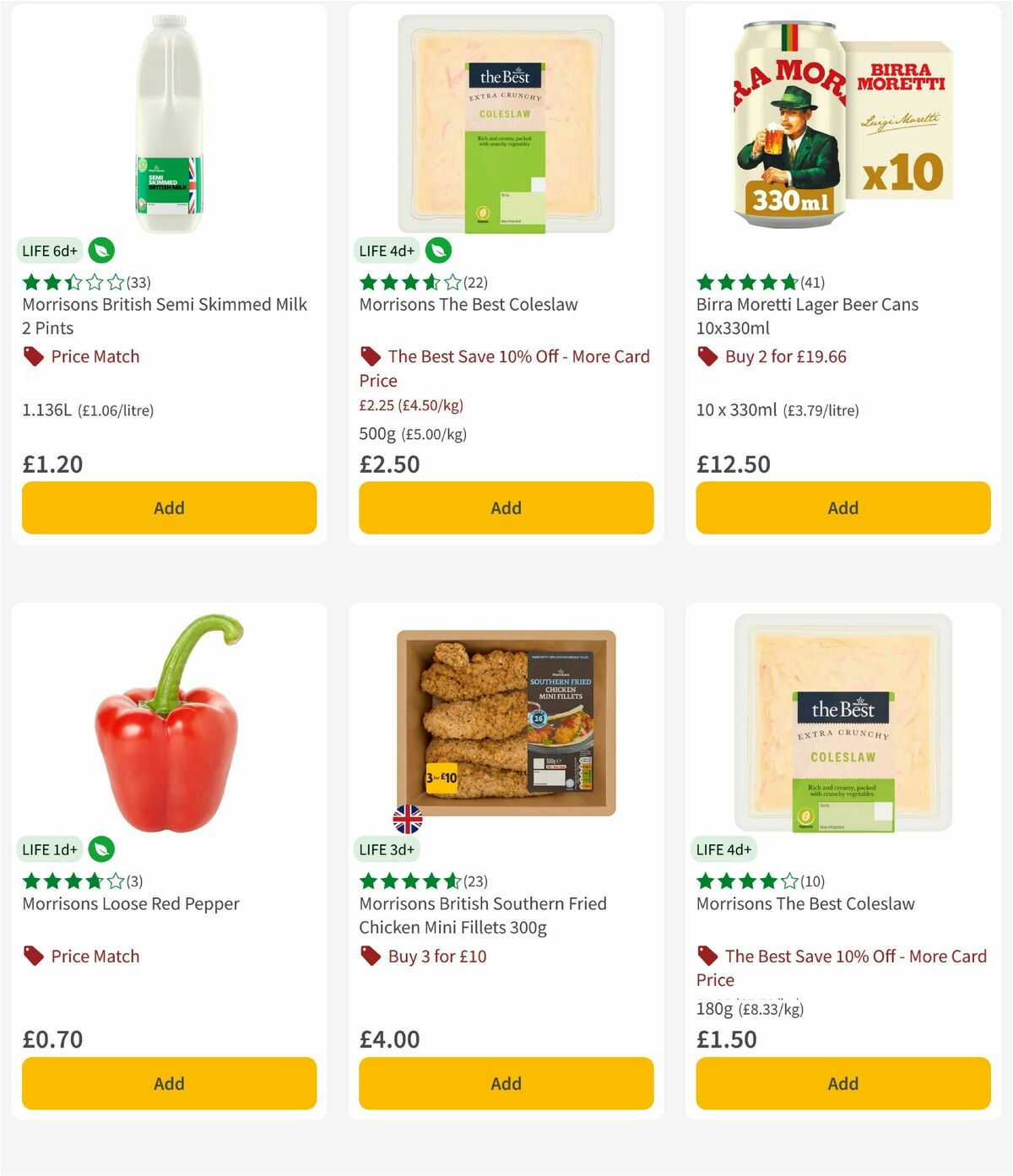 Morrisons Offers from 7 July