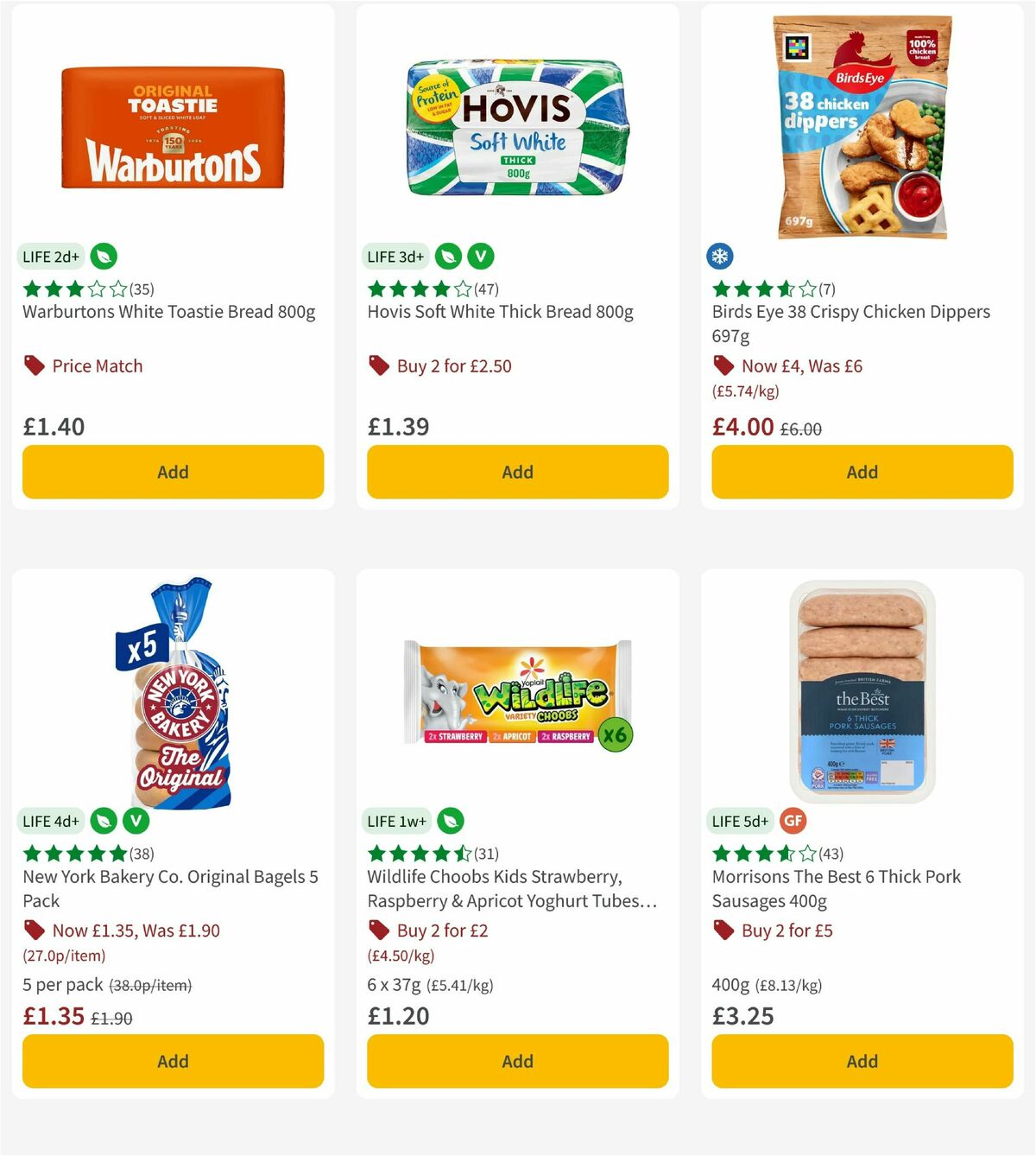Morrisons Offers from 7 July
