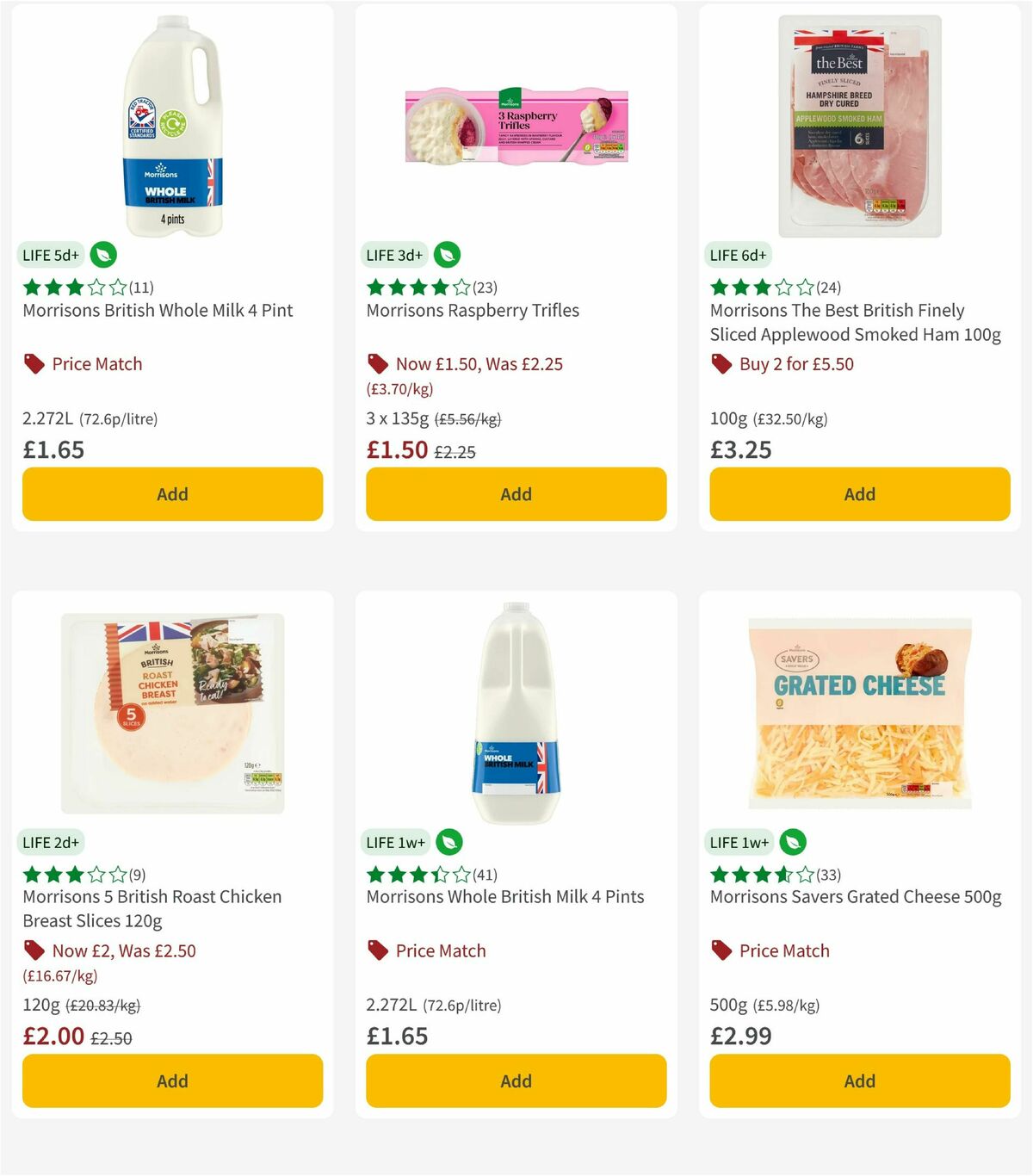 Morrisons Offers from 7 July