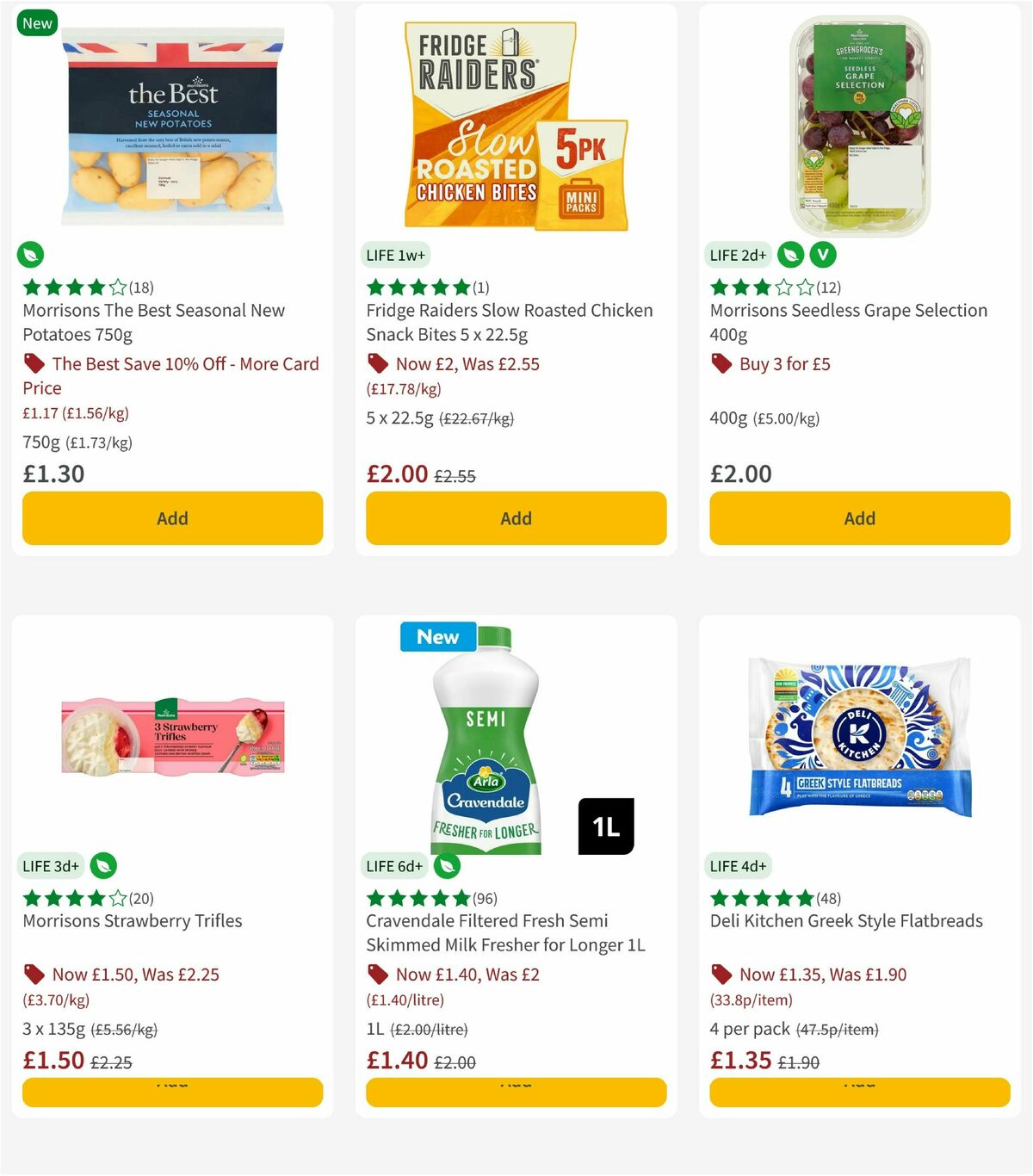 Morrisons Offers from 7 July