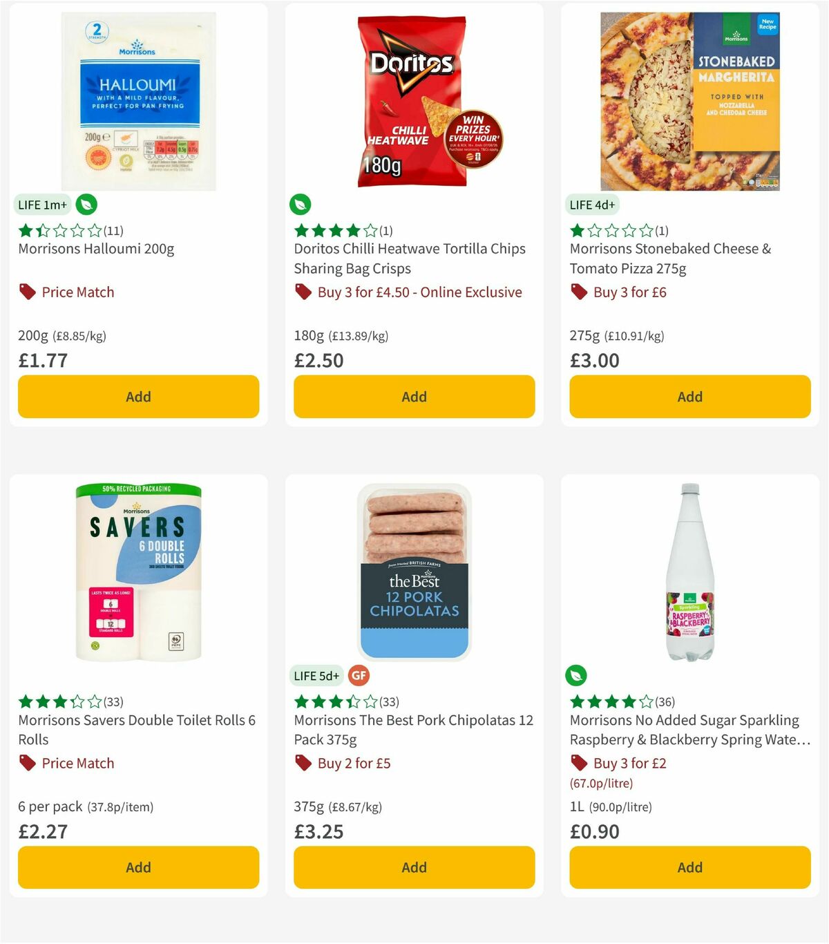 Morrisons Offers from 7 July
