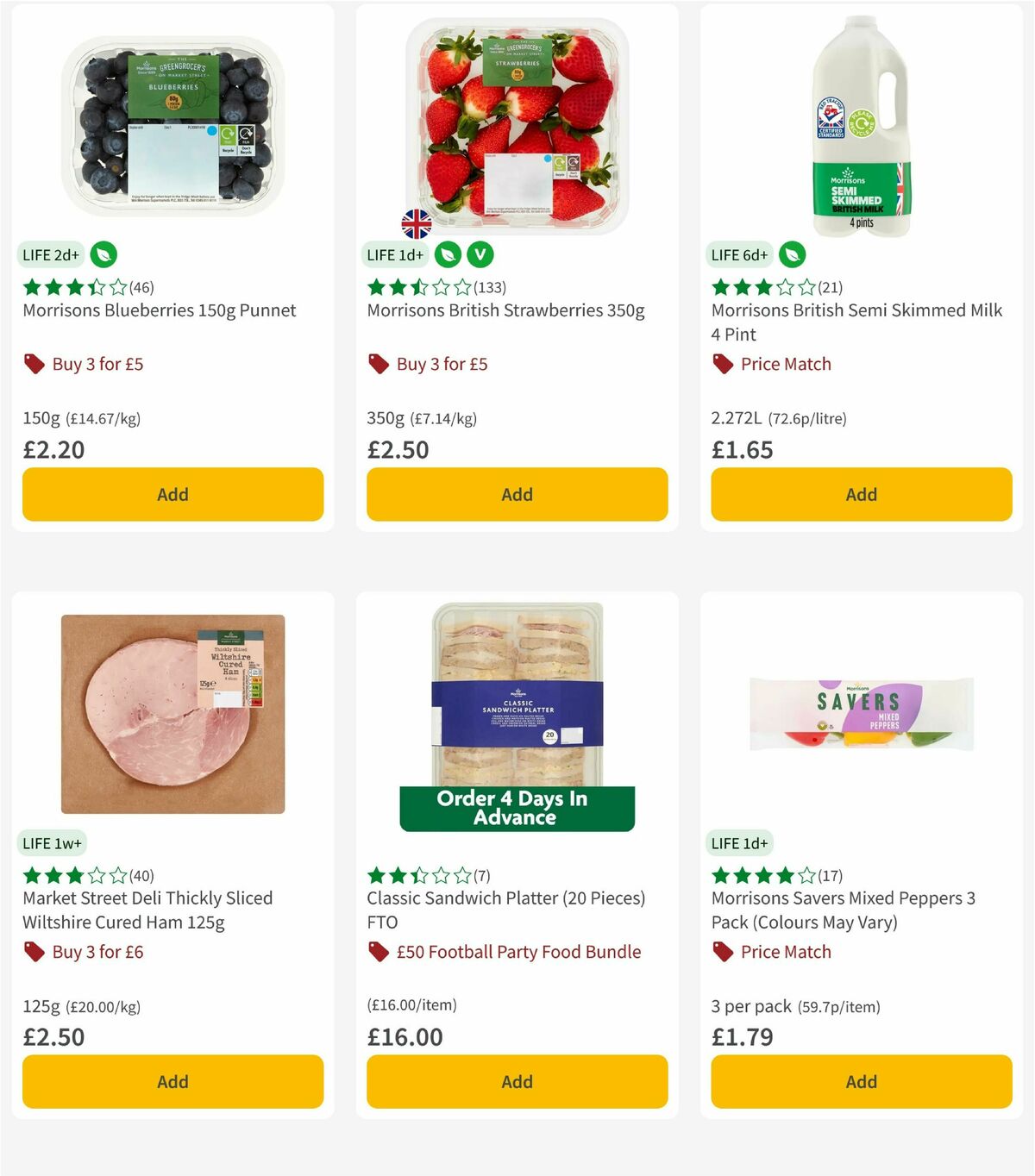 Morrisons Offers from 7 July