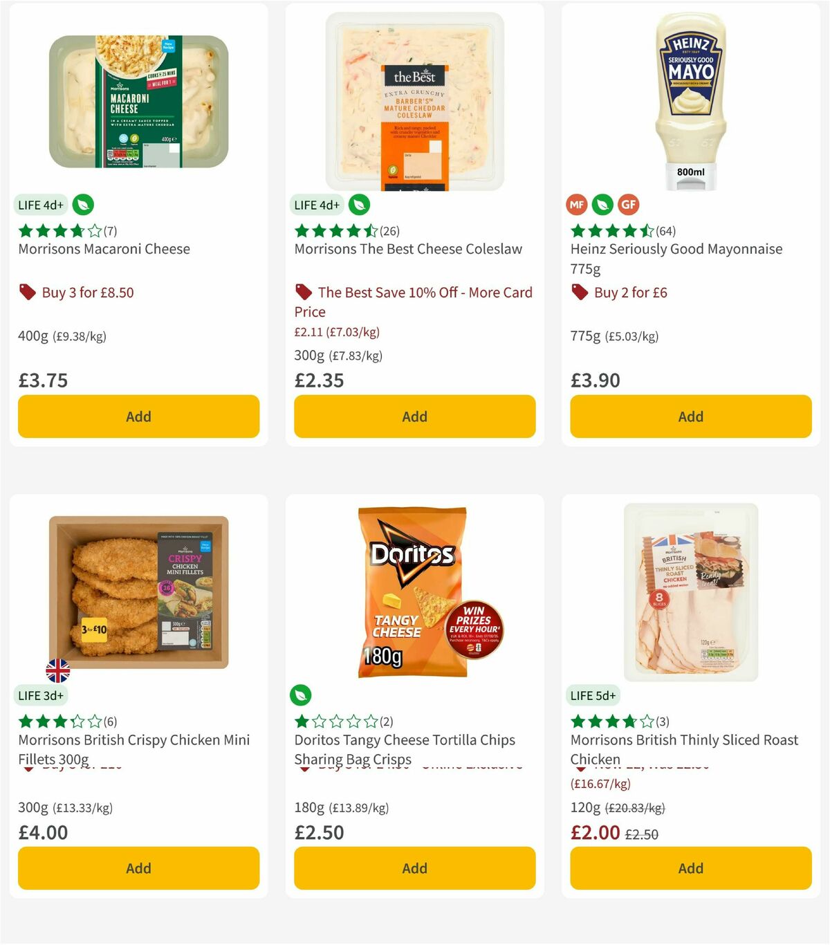 Morrisons Offers from 7 July