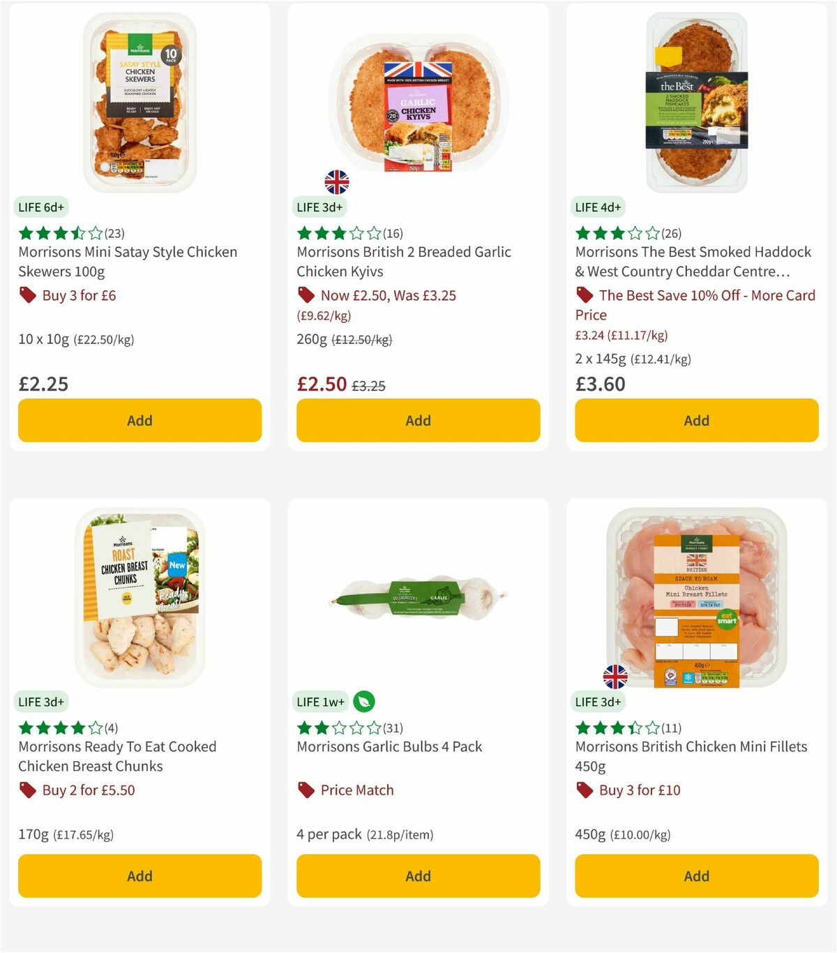 Morrisons Offers from 7 July