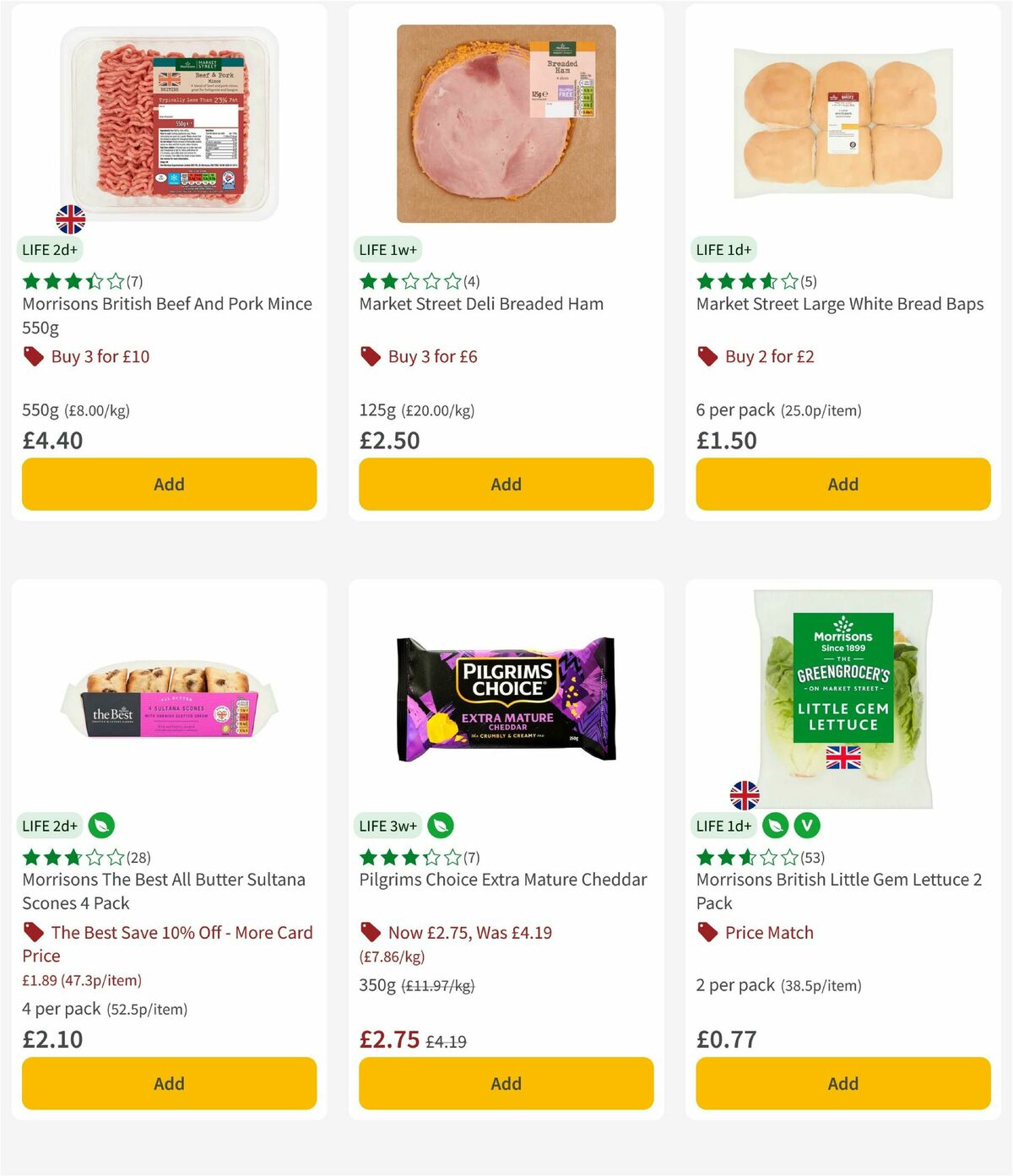 Morrisons Offers from 7 July