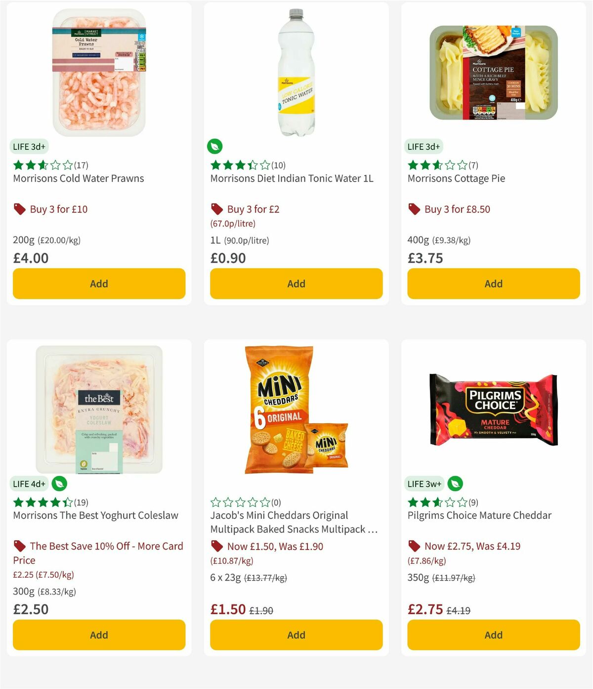 Morrisons Offers from 7 July