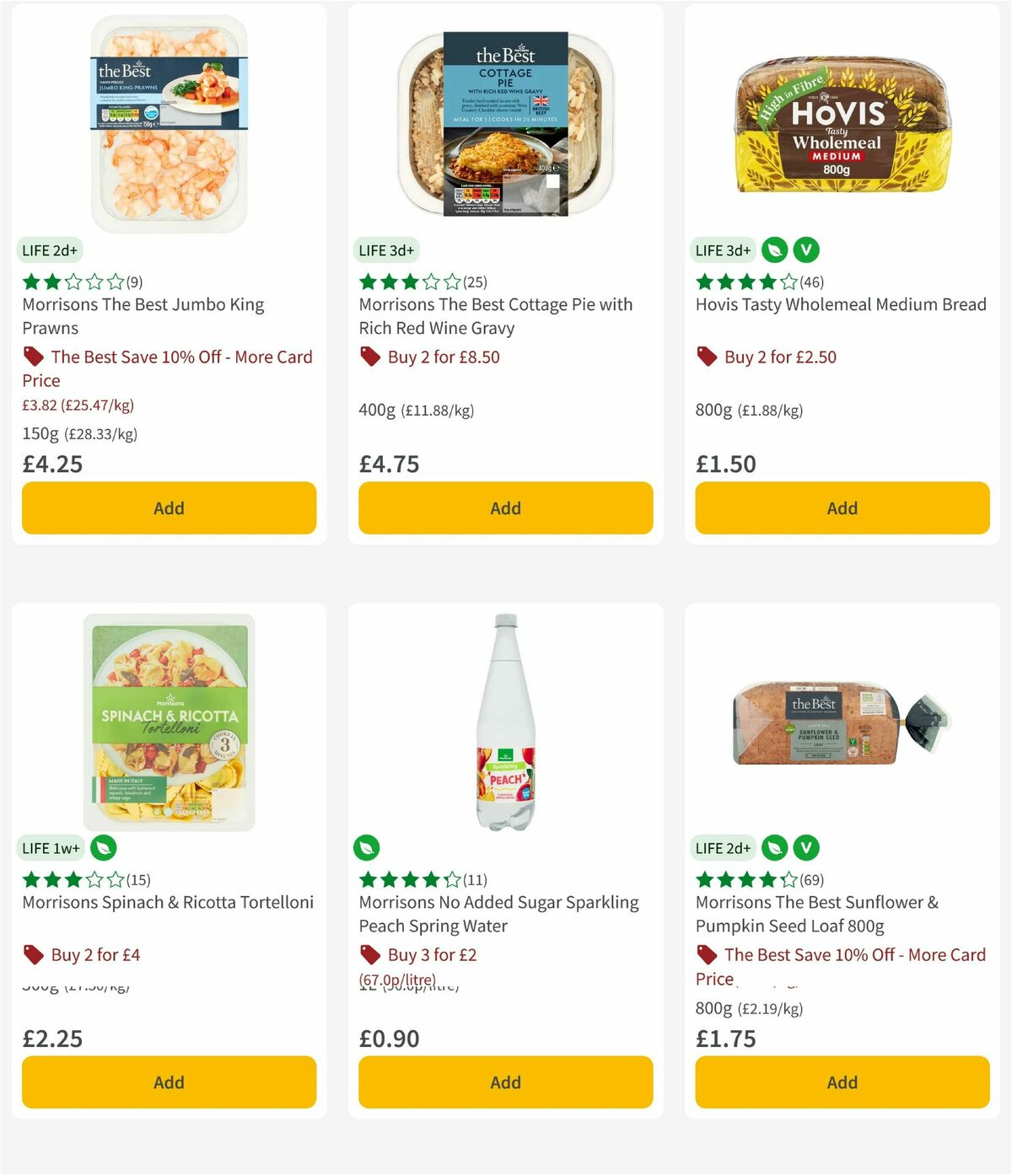 Morrisons Offers from 7 July