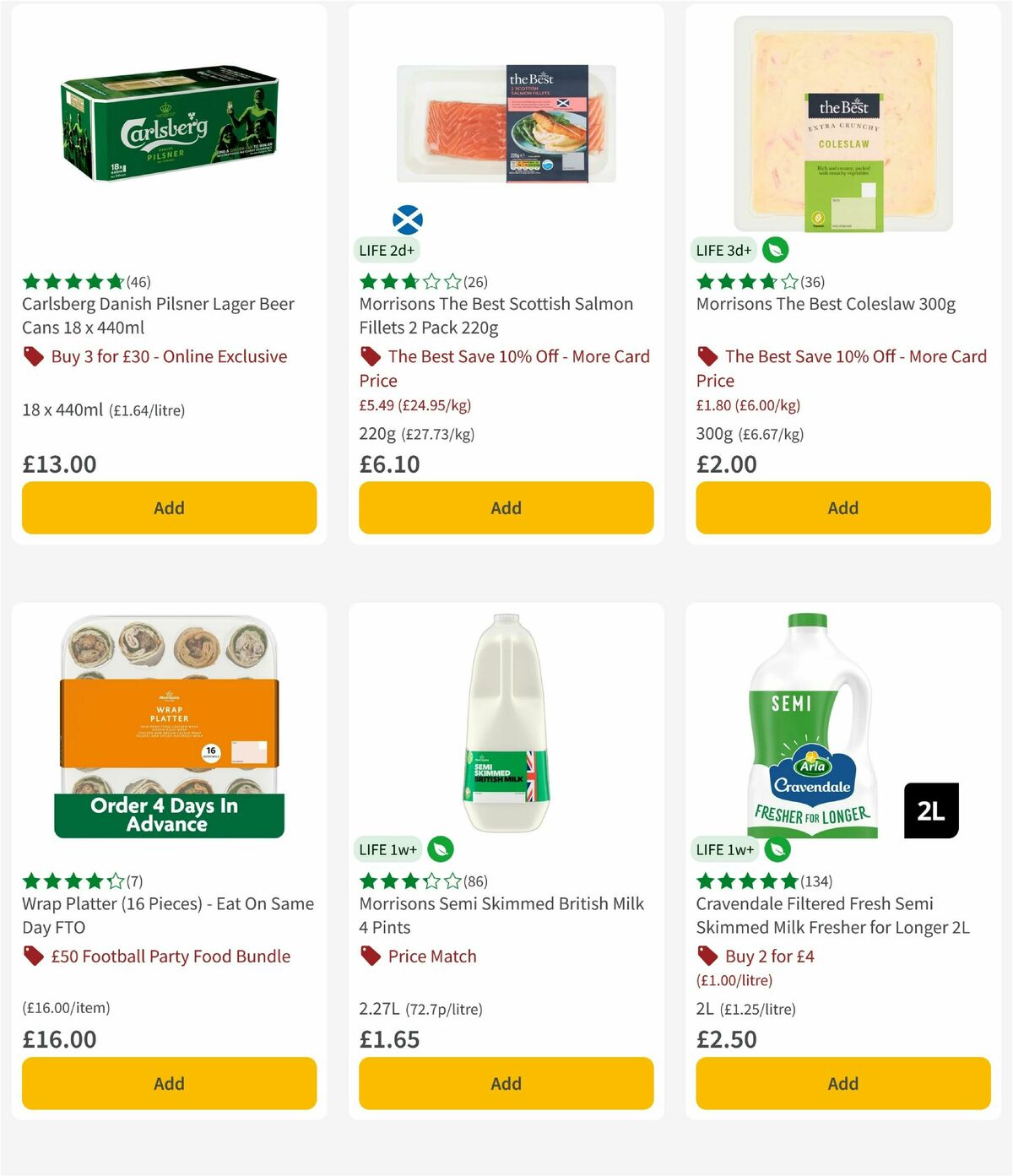 Morrisons Offers from 7 July