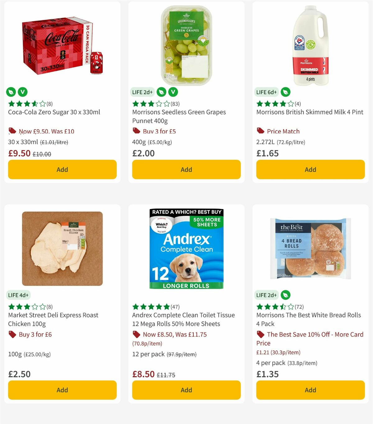 Morrisons Offers from 7 July