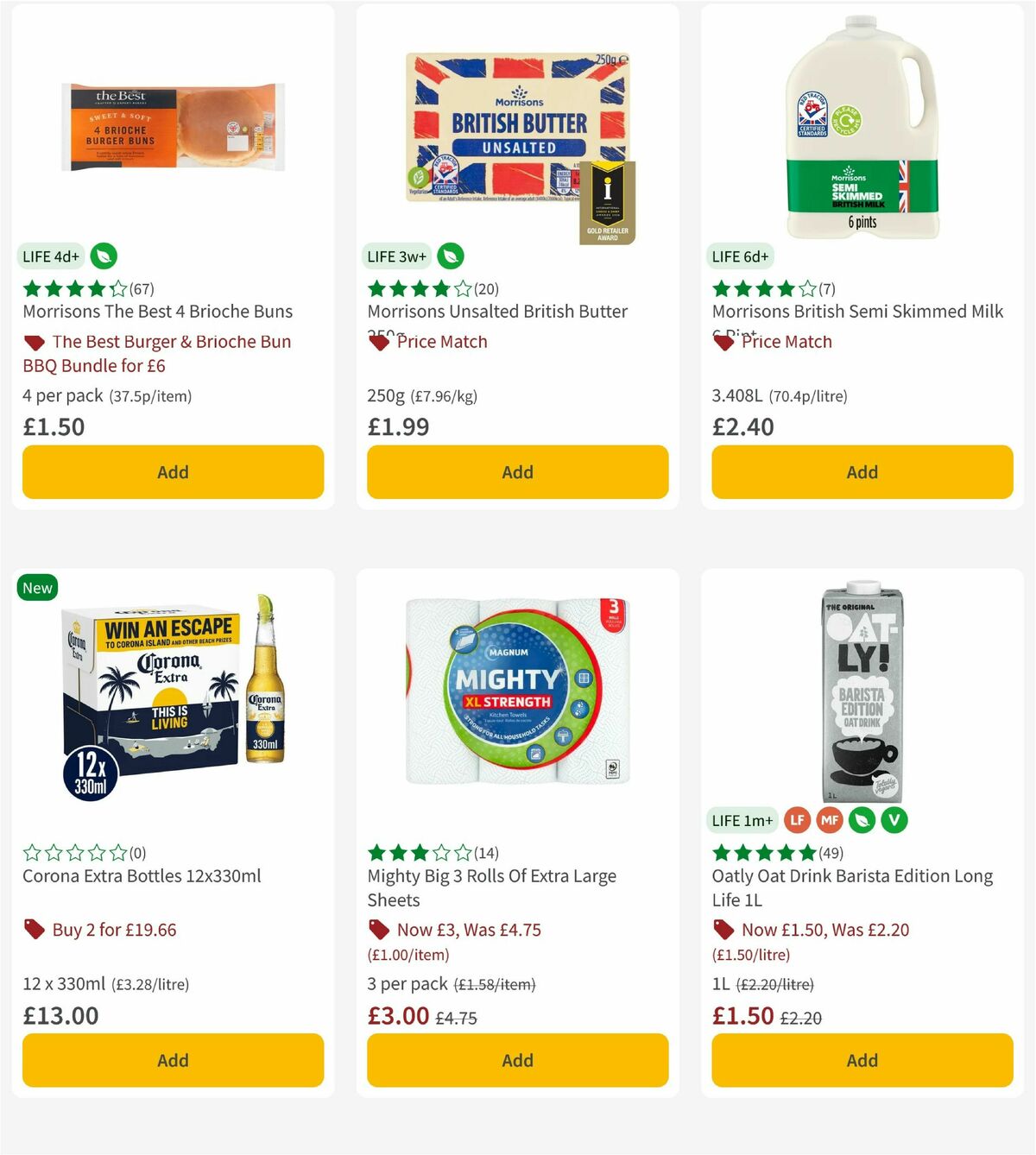 Morrisons Offers from 7 July