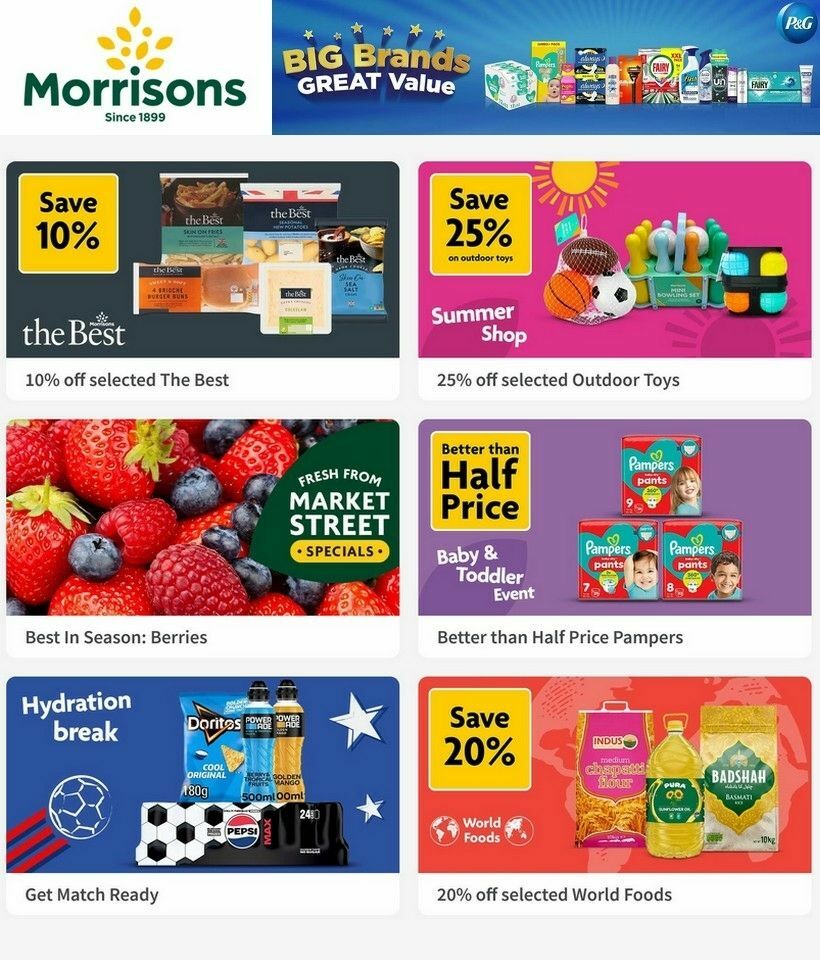 Morrisons Offers from 14 July