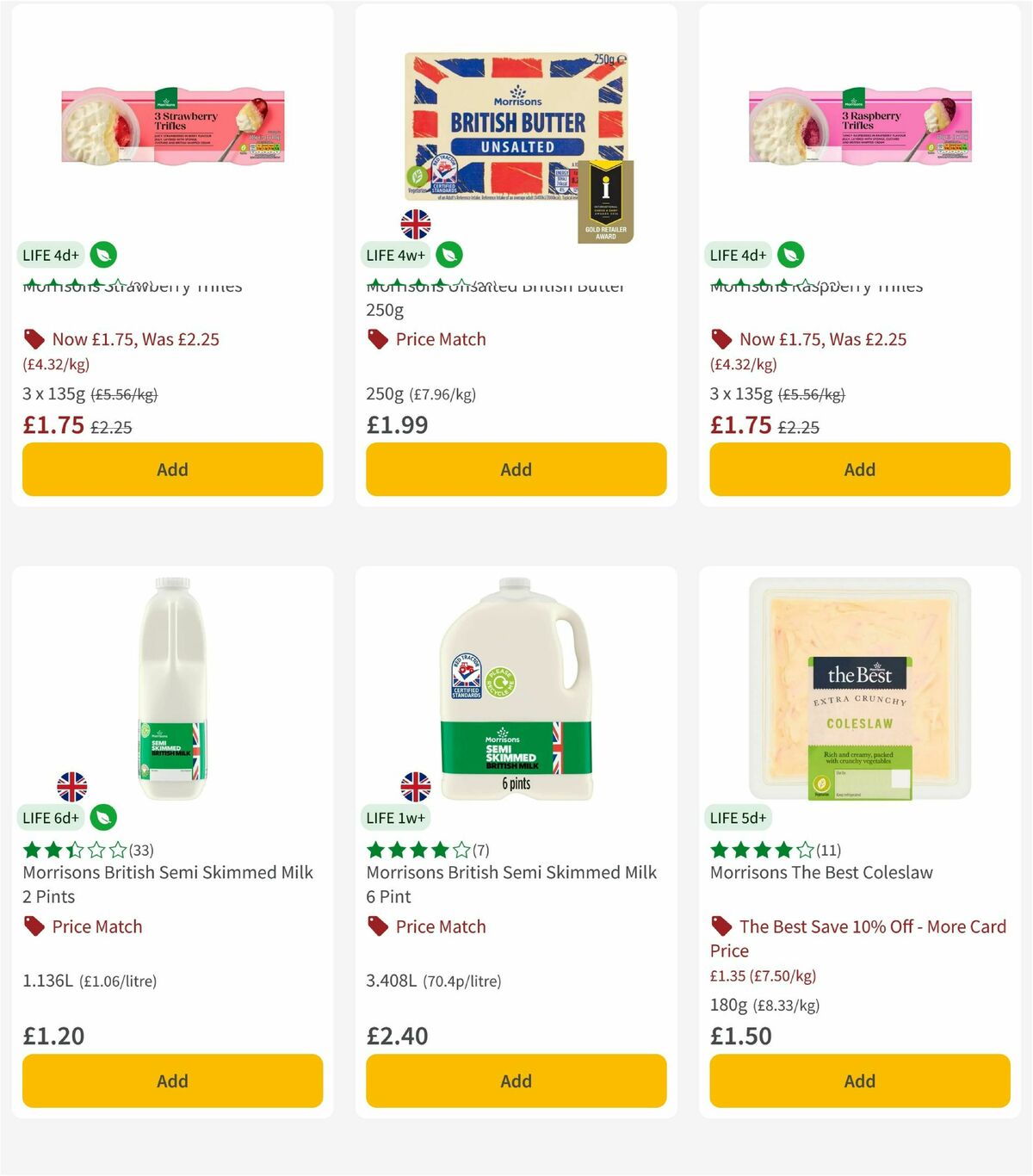 Morrisons Offers from 14 July
