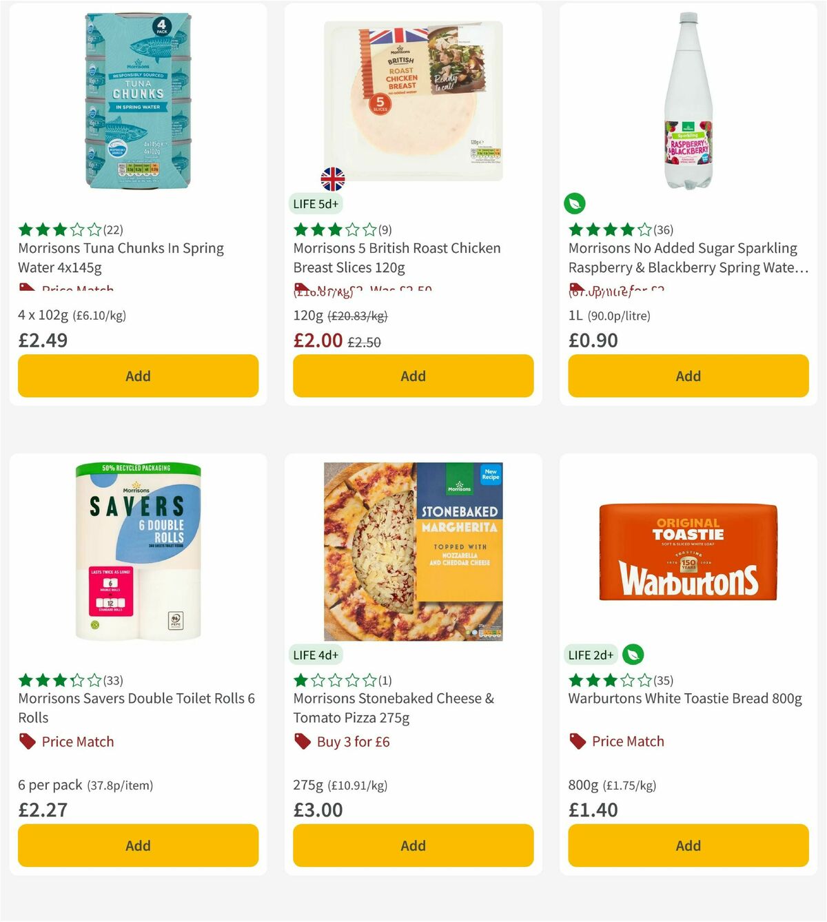 Morrisons Offers from 14 July