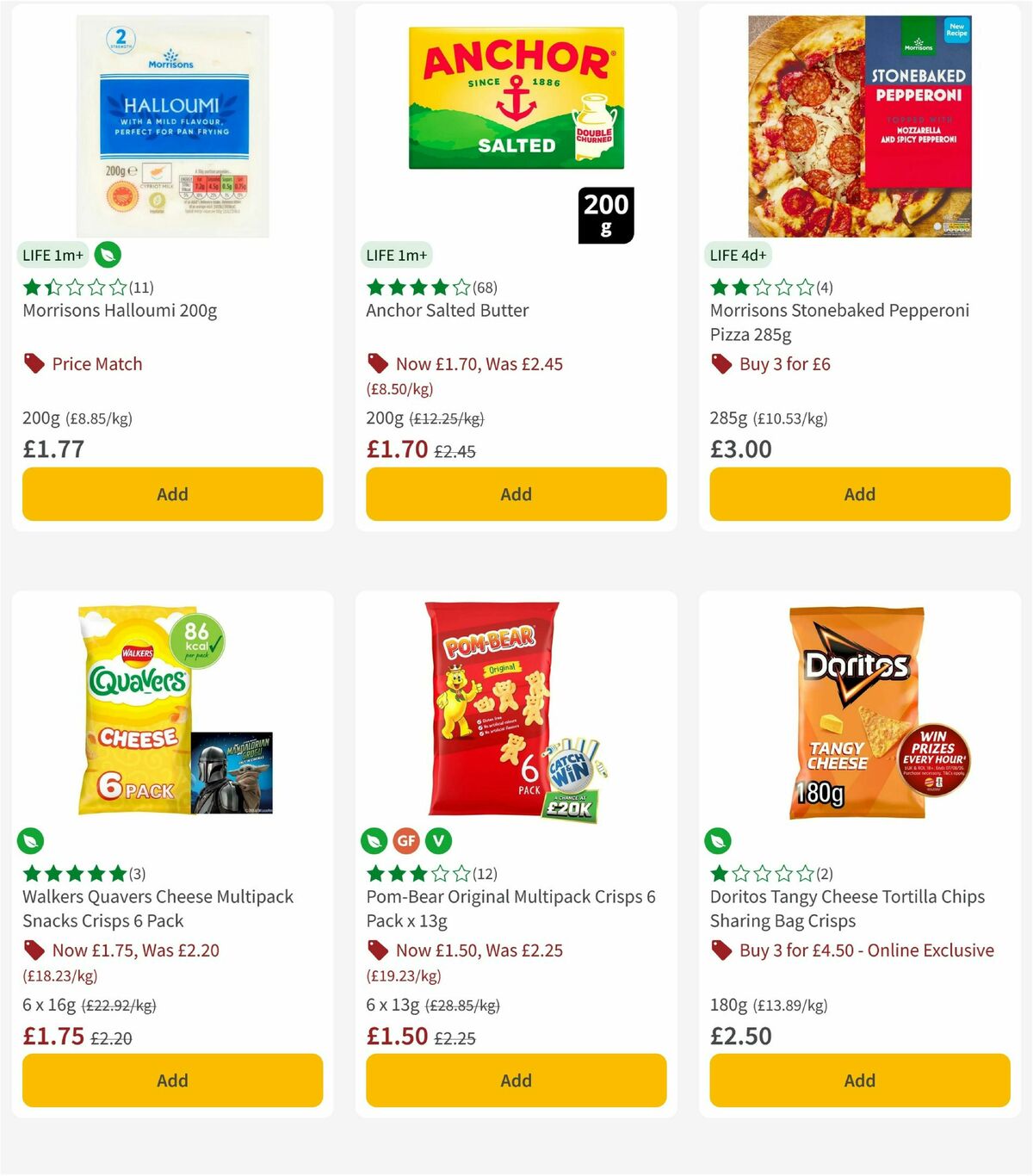 Morrisons Offers from 14 July