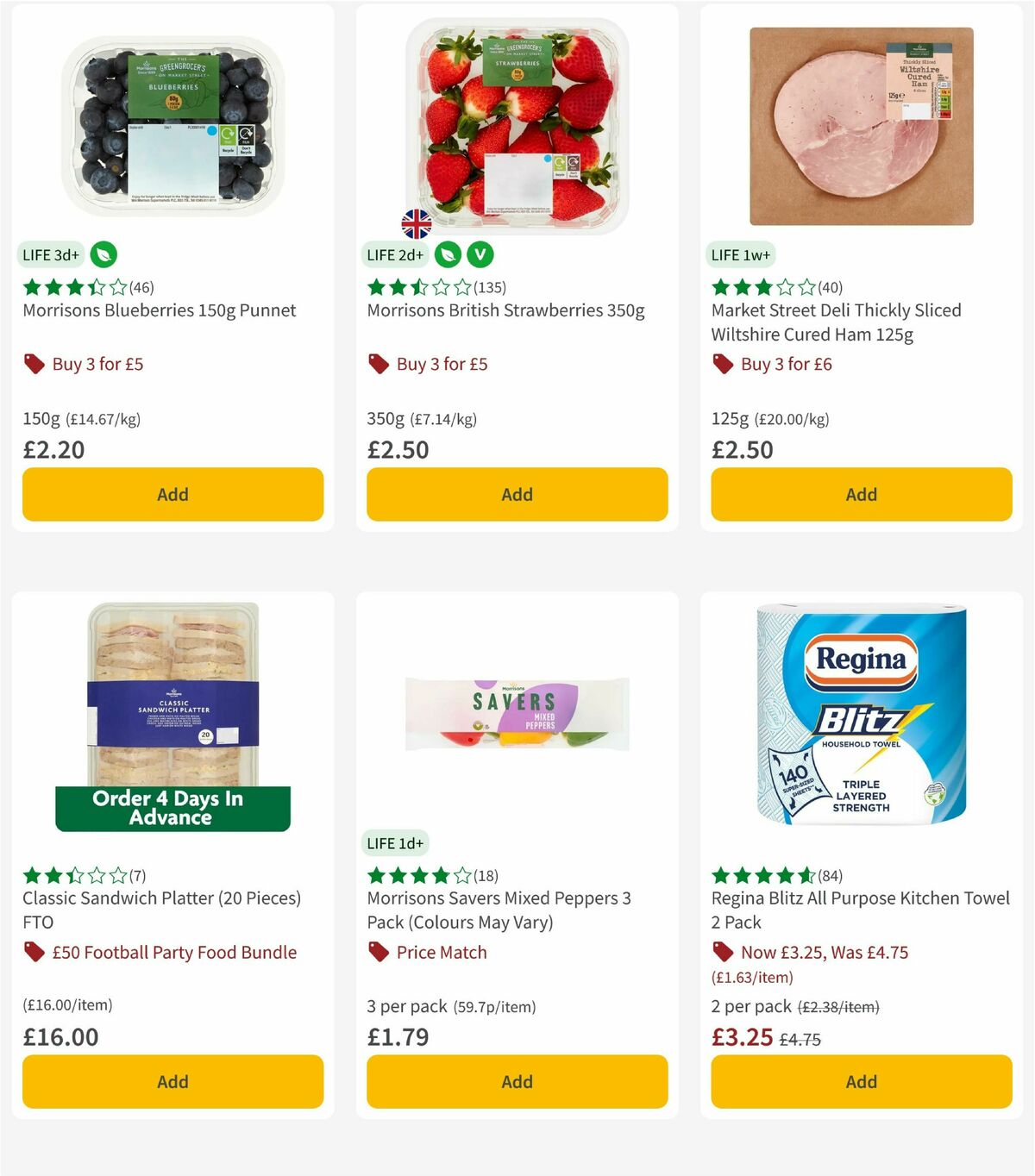 Morrisons Offers from 14 July