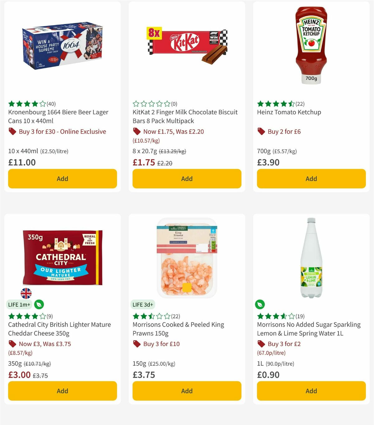 Morrisons Offers from 14 July