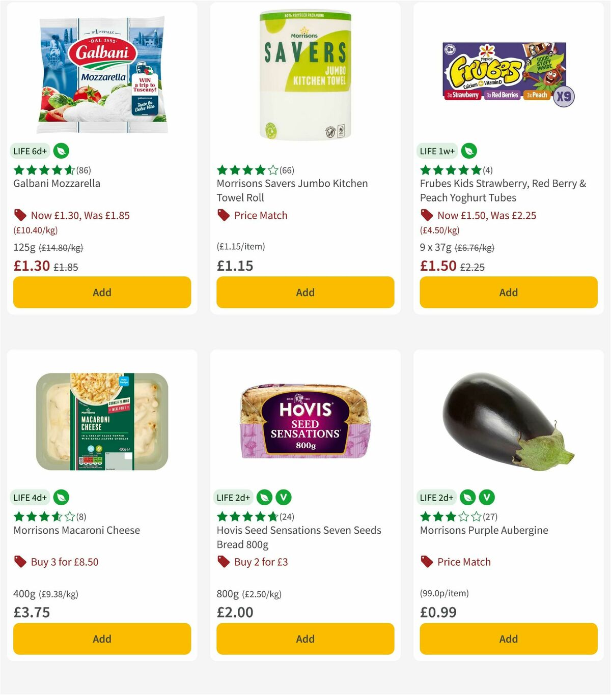 Morrisons Offers from 14 July