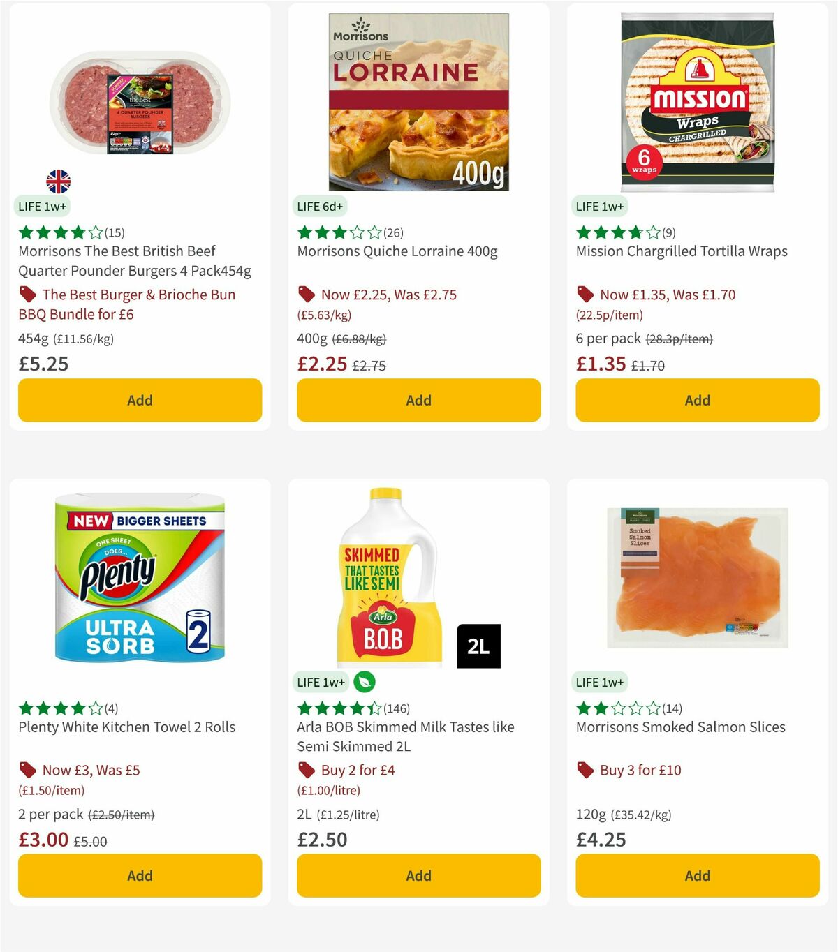 Morrisons Offers from 14 July