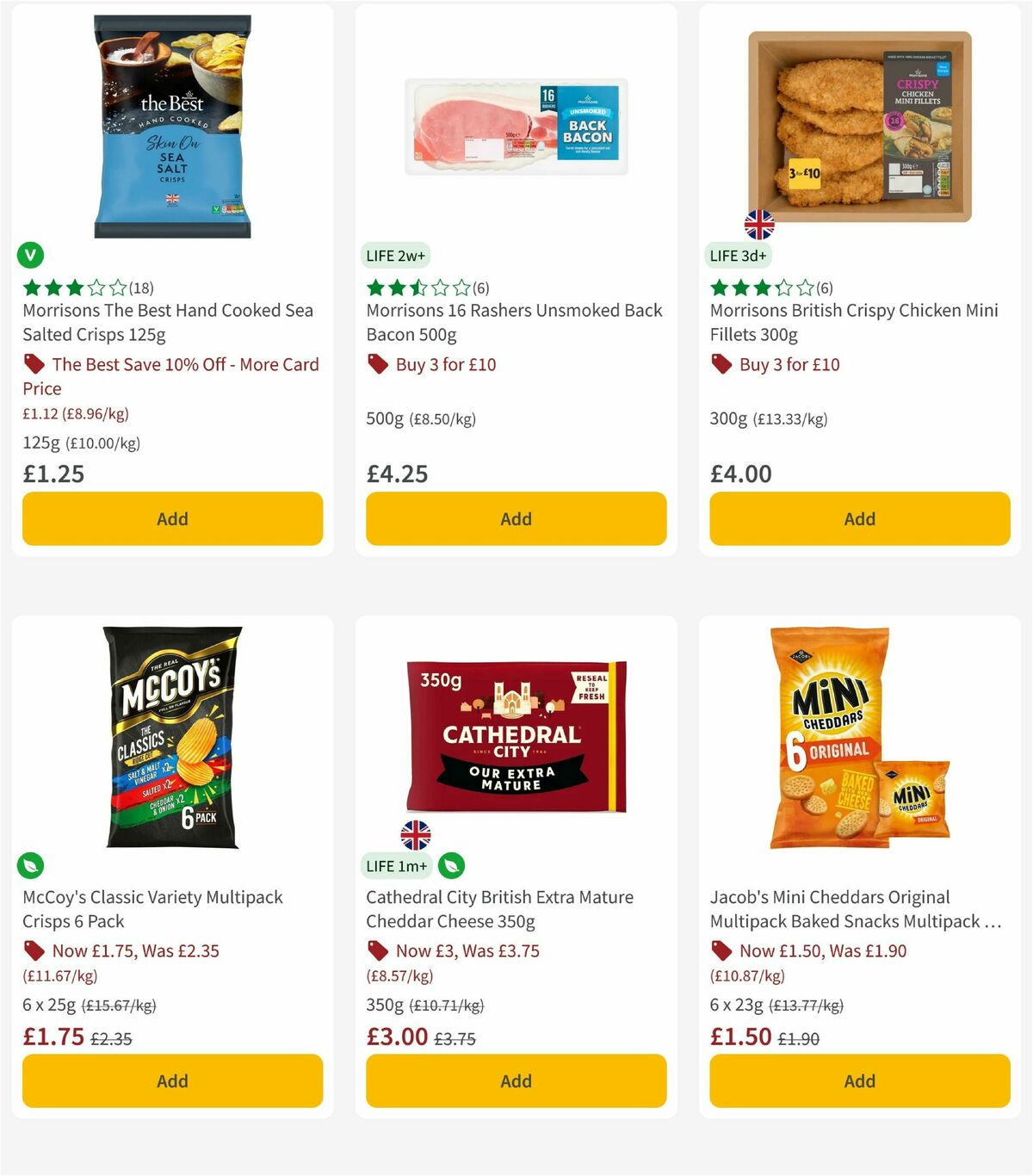 Morrisons Offers from 14 July