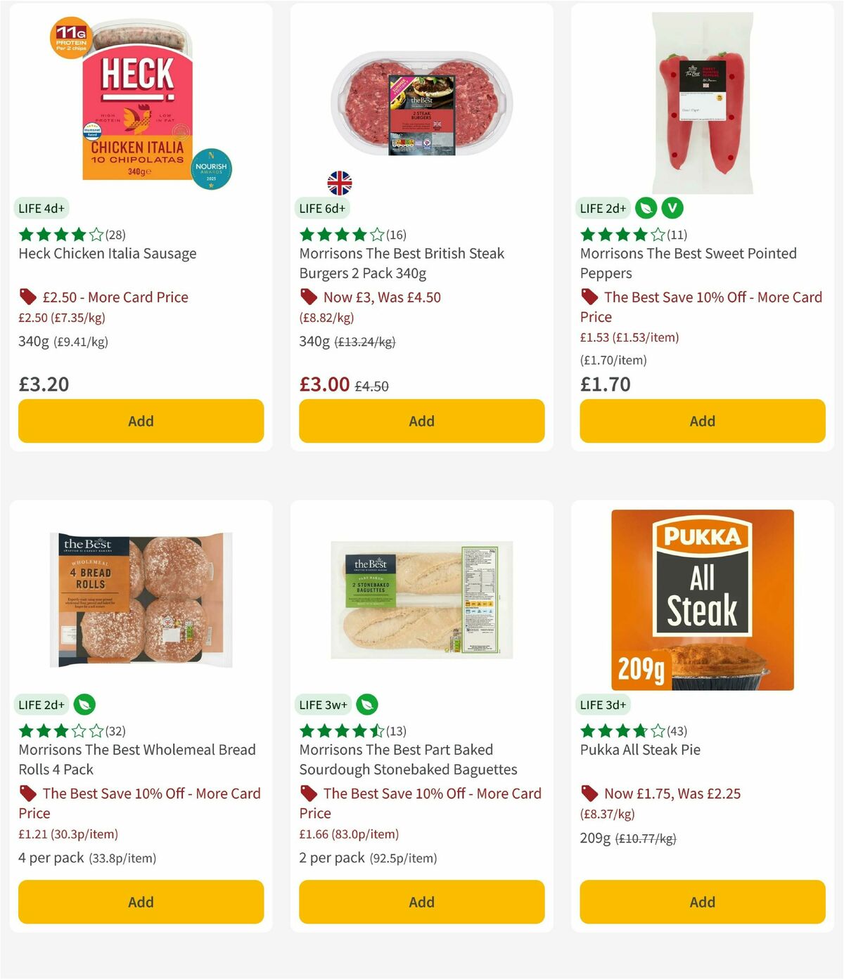 Morrisons Offers from 14 July