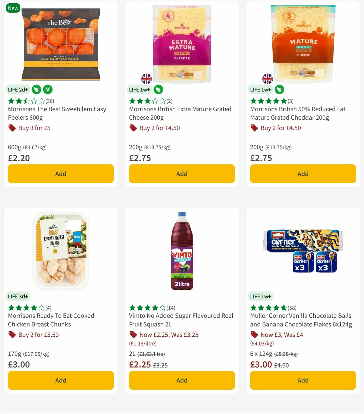 Morrisons Offers from 14 July