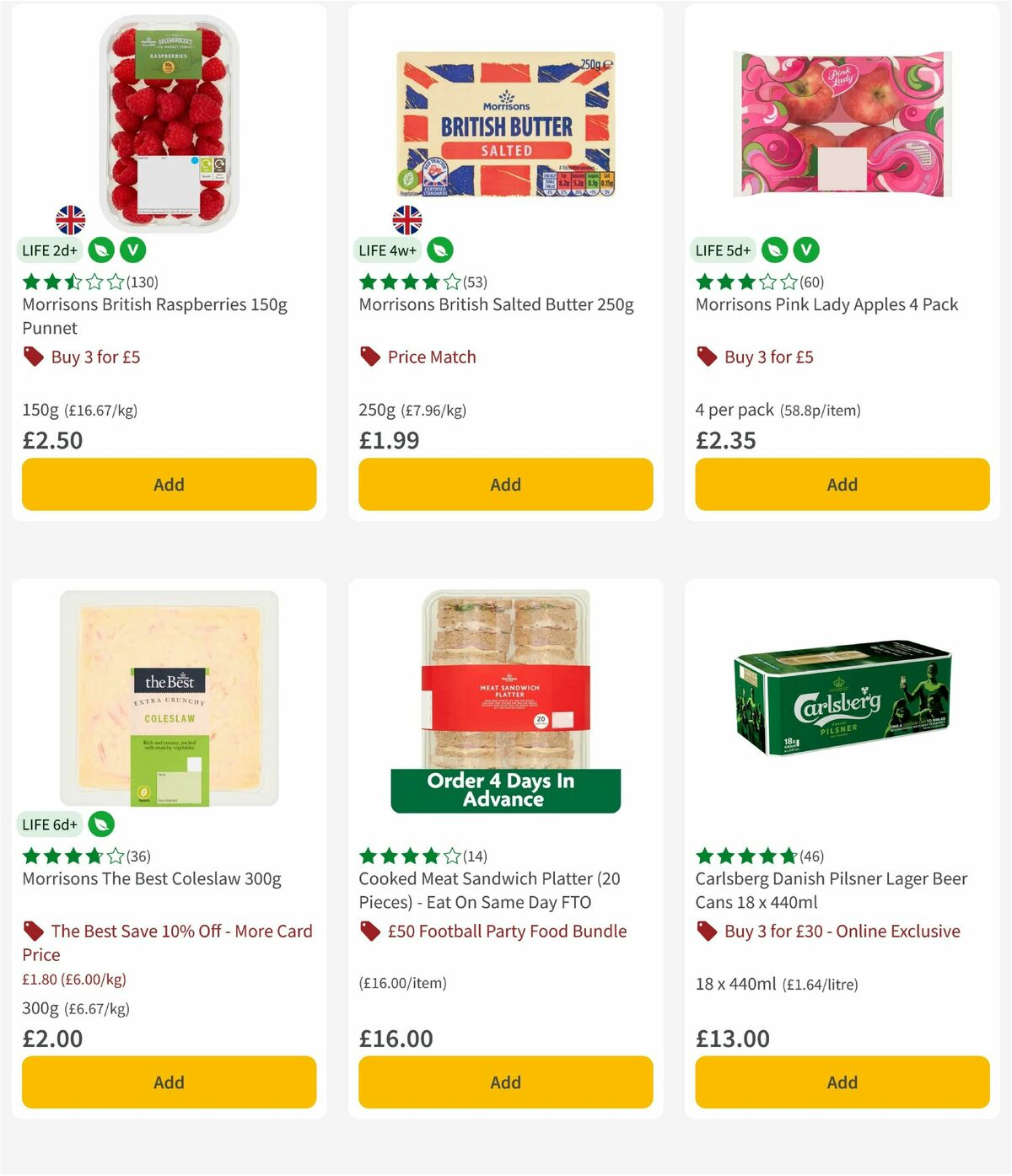 Morrisons Offers from 14 July