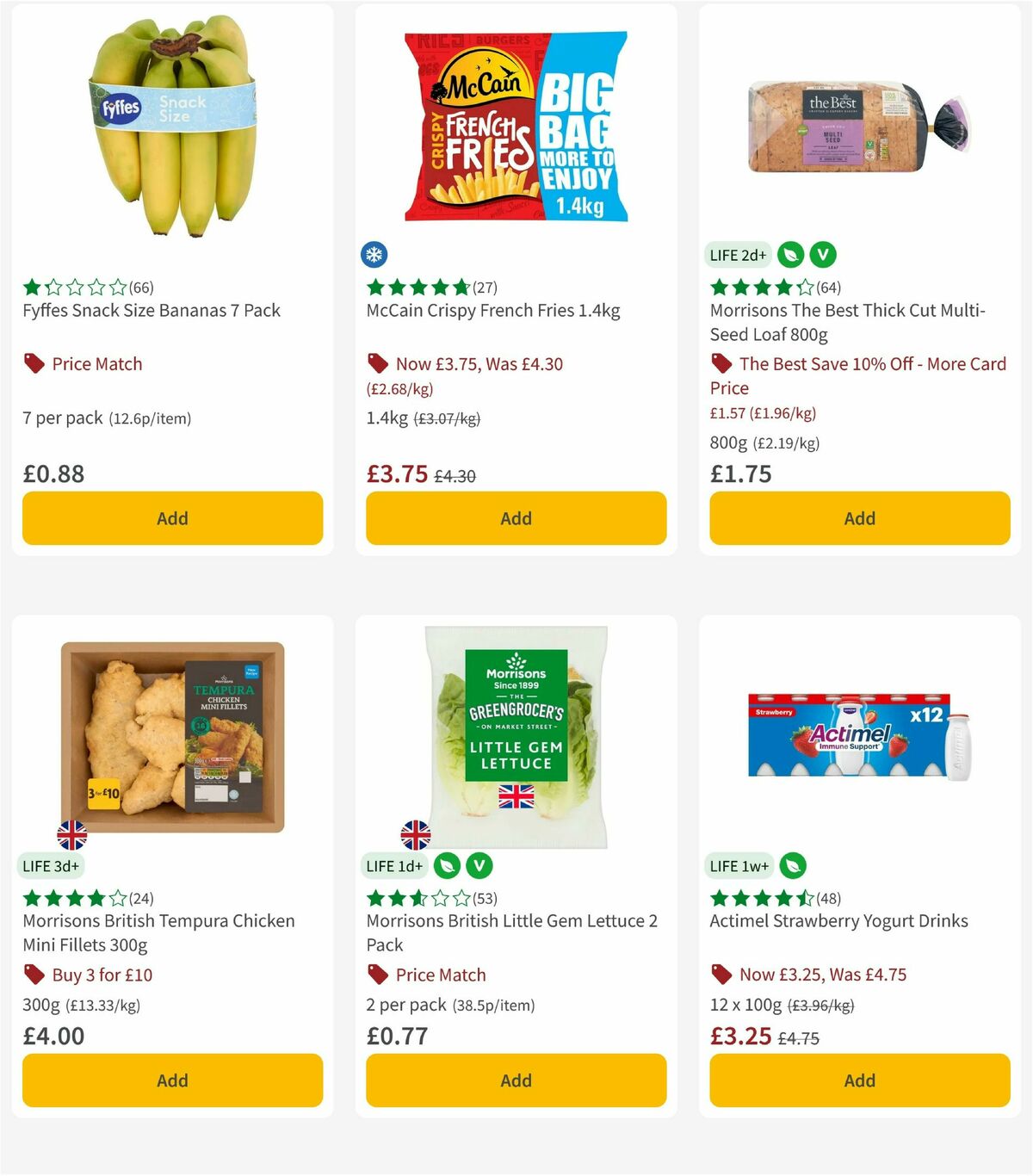 Morrisons Offers from 14 July