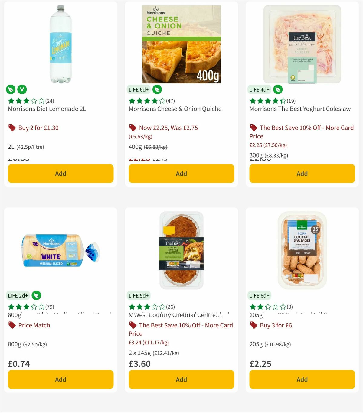 Morrisons Offers from 14 July