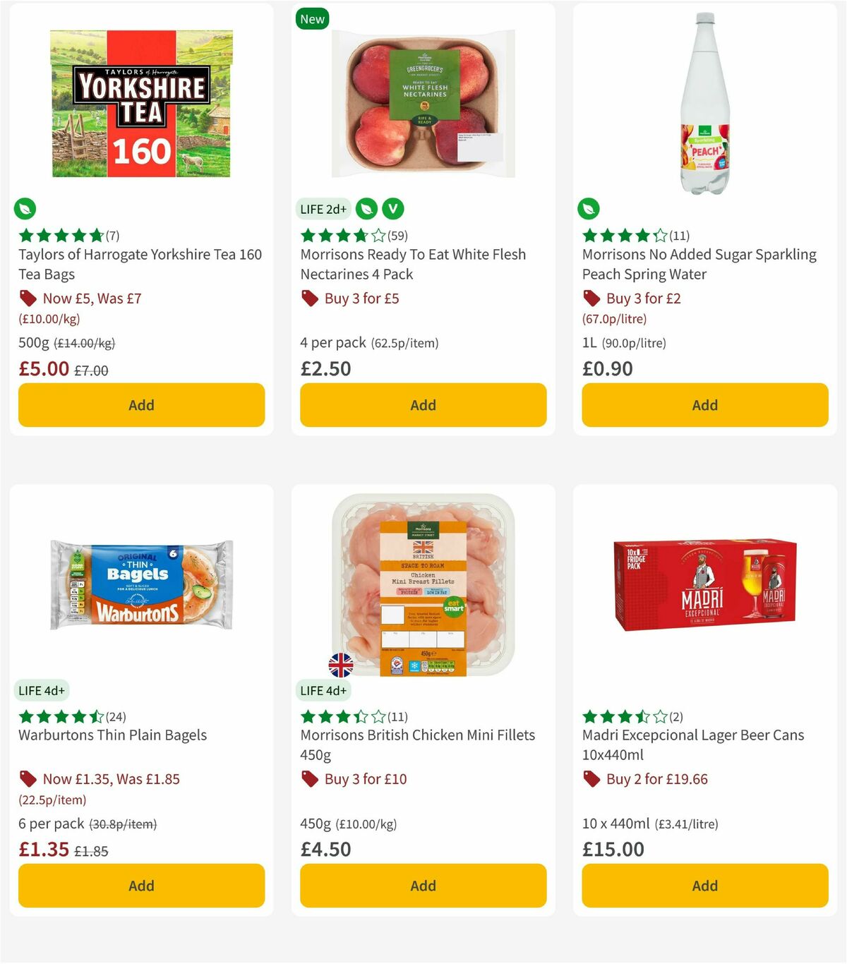 Morrisons Offers from 14 July