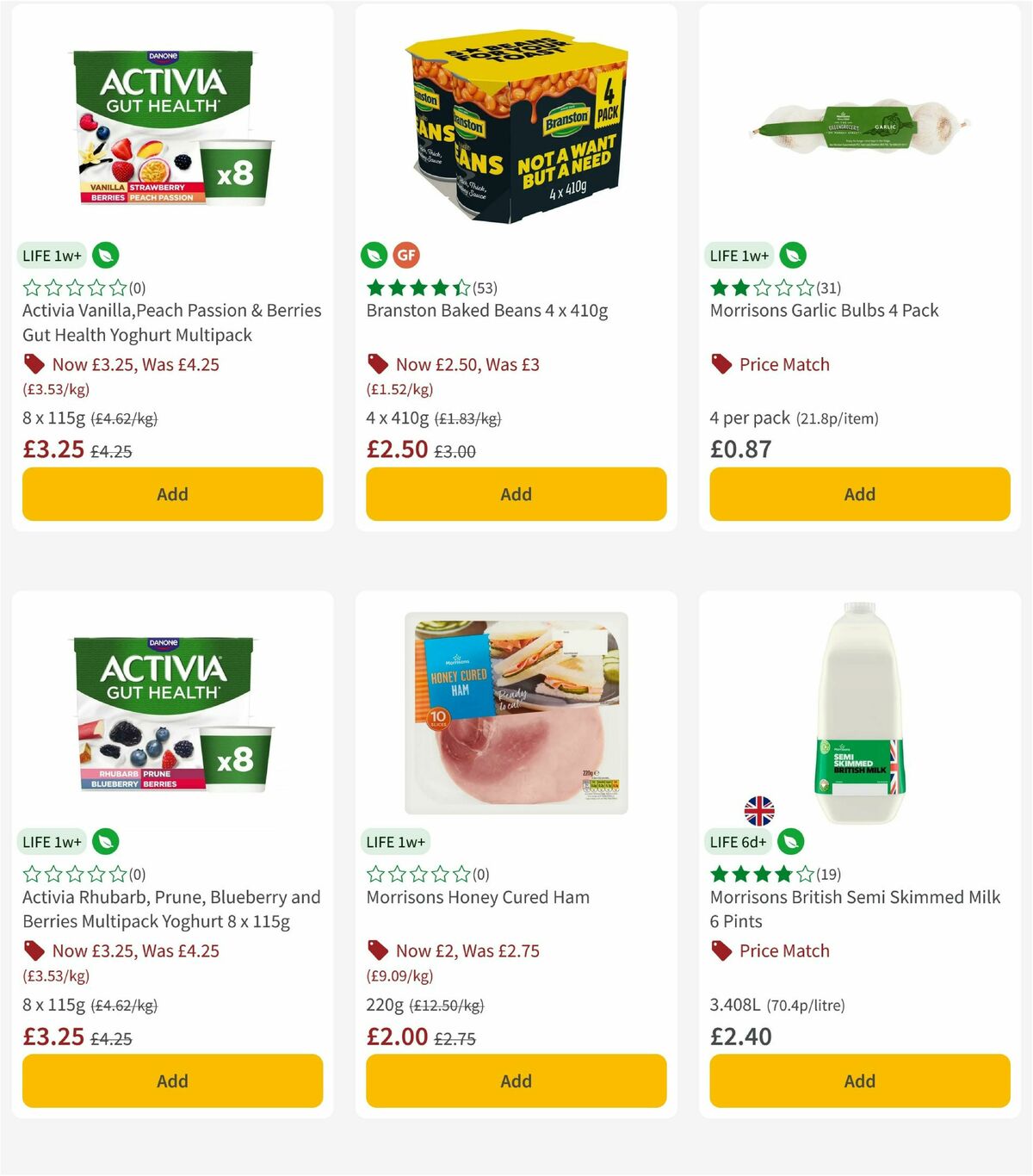 Morrisons Offers from 14 July