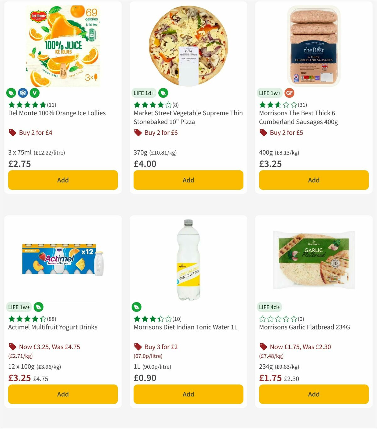 Morrisons Offers from 14 July