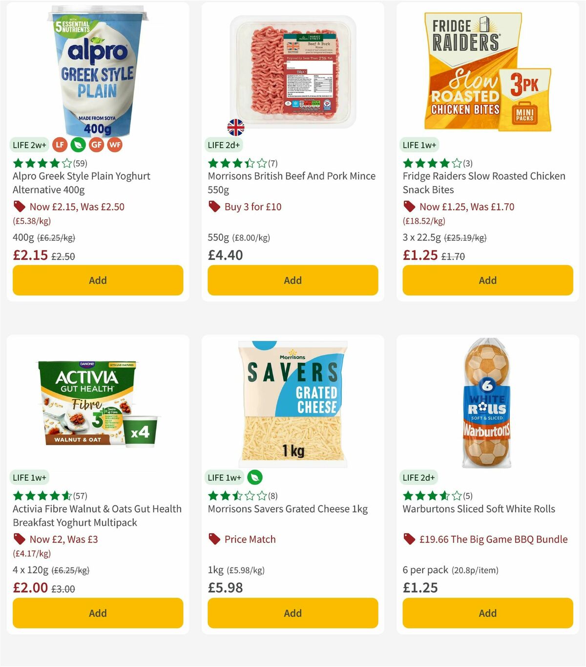 Morrisons Offers from 14 July