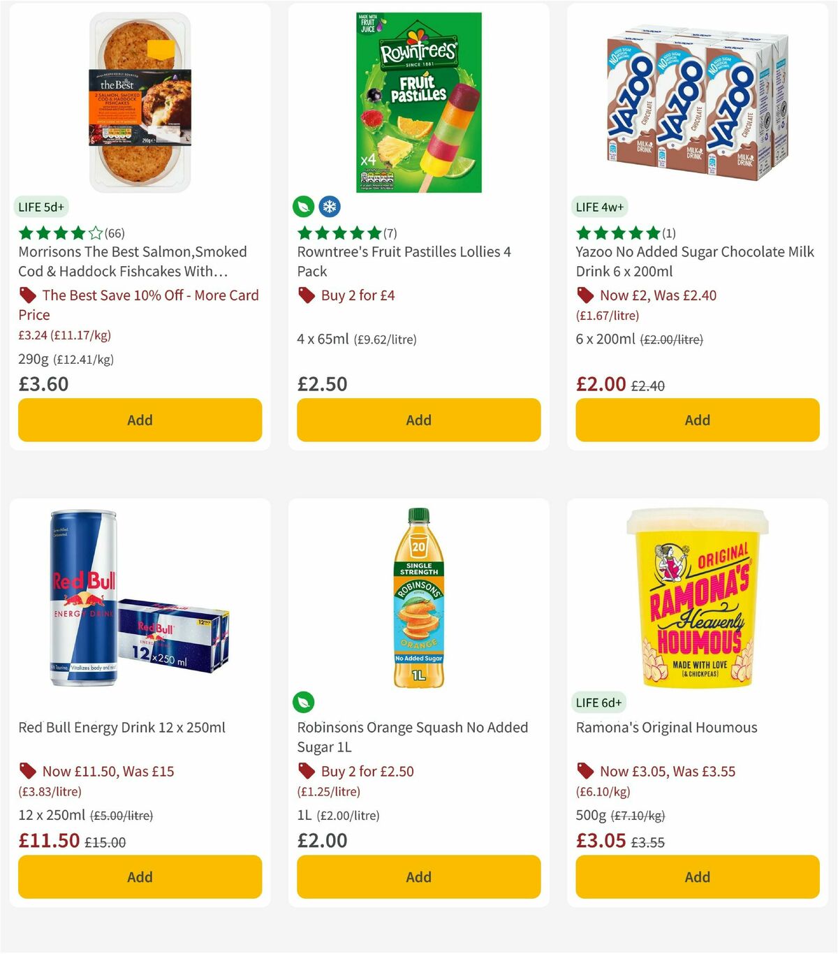 Morrisons Offers from 14 July