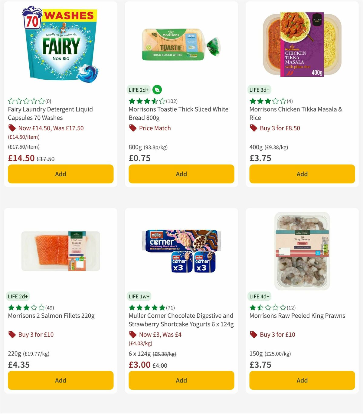 Morrisons Offers from 14 July