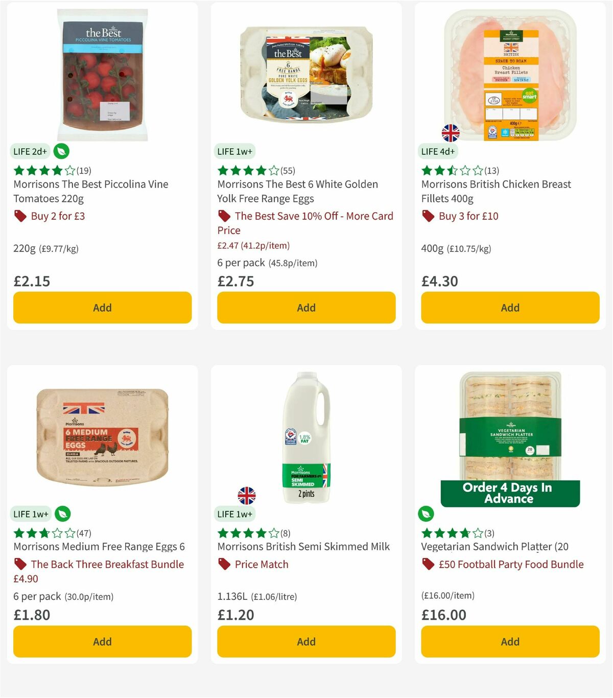 Morrisons Offers from 14 July
