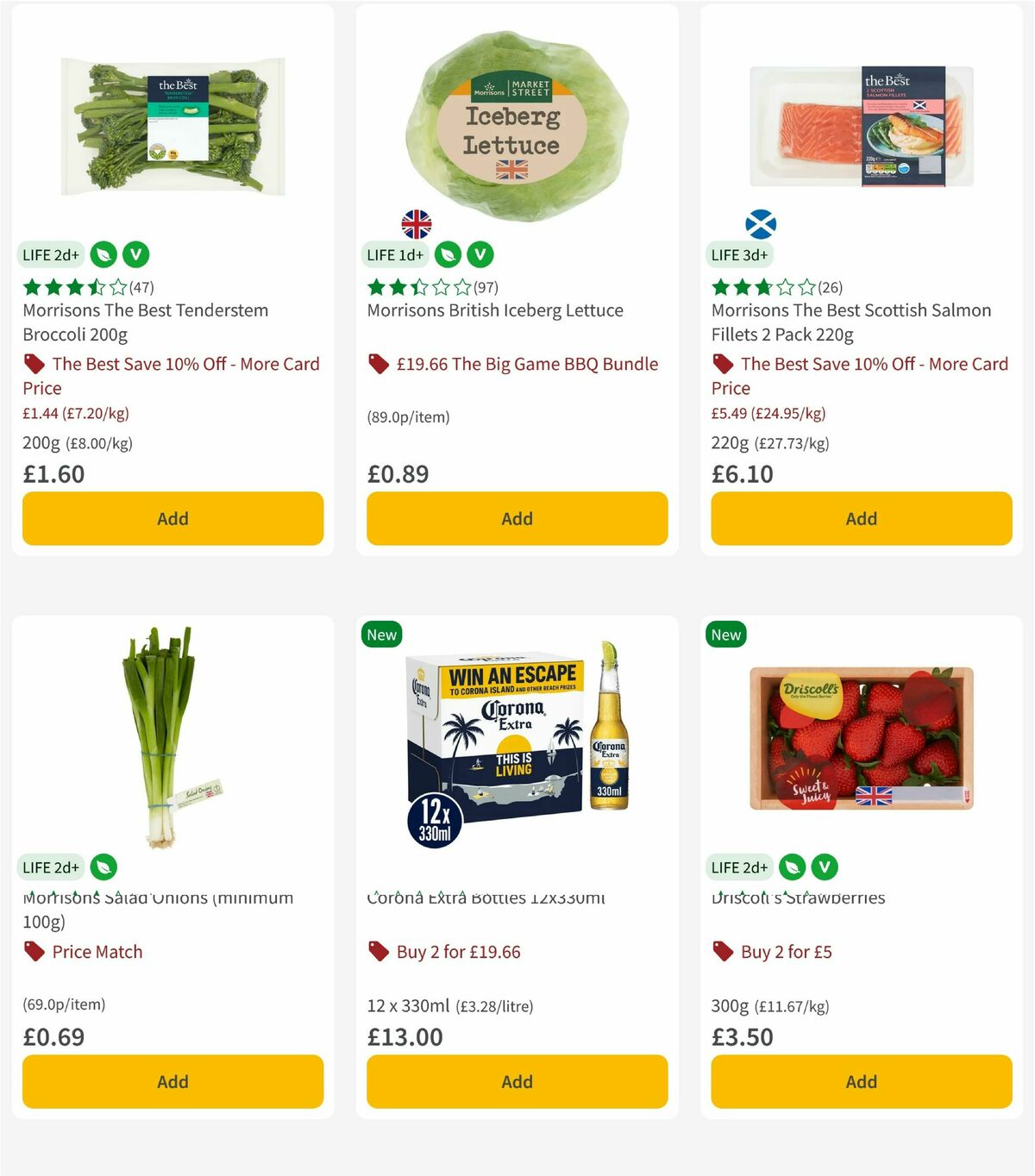 Morrisons Offers from 14 July