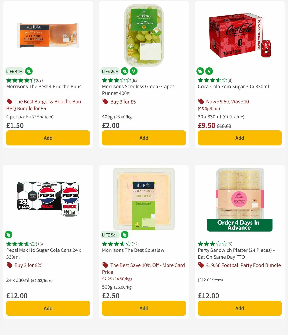 Morrisons Offers from 14 July