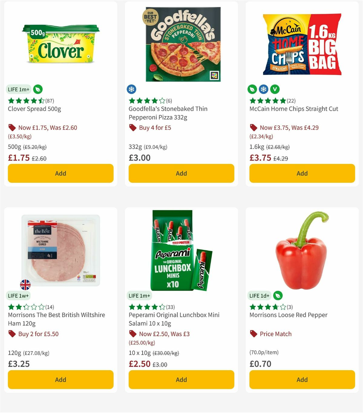Morrisons Offers from 21 July