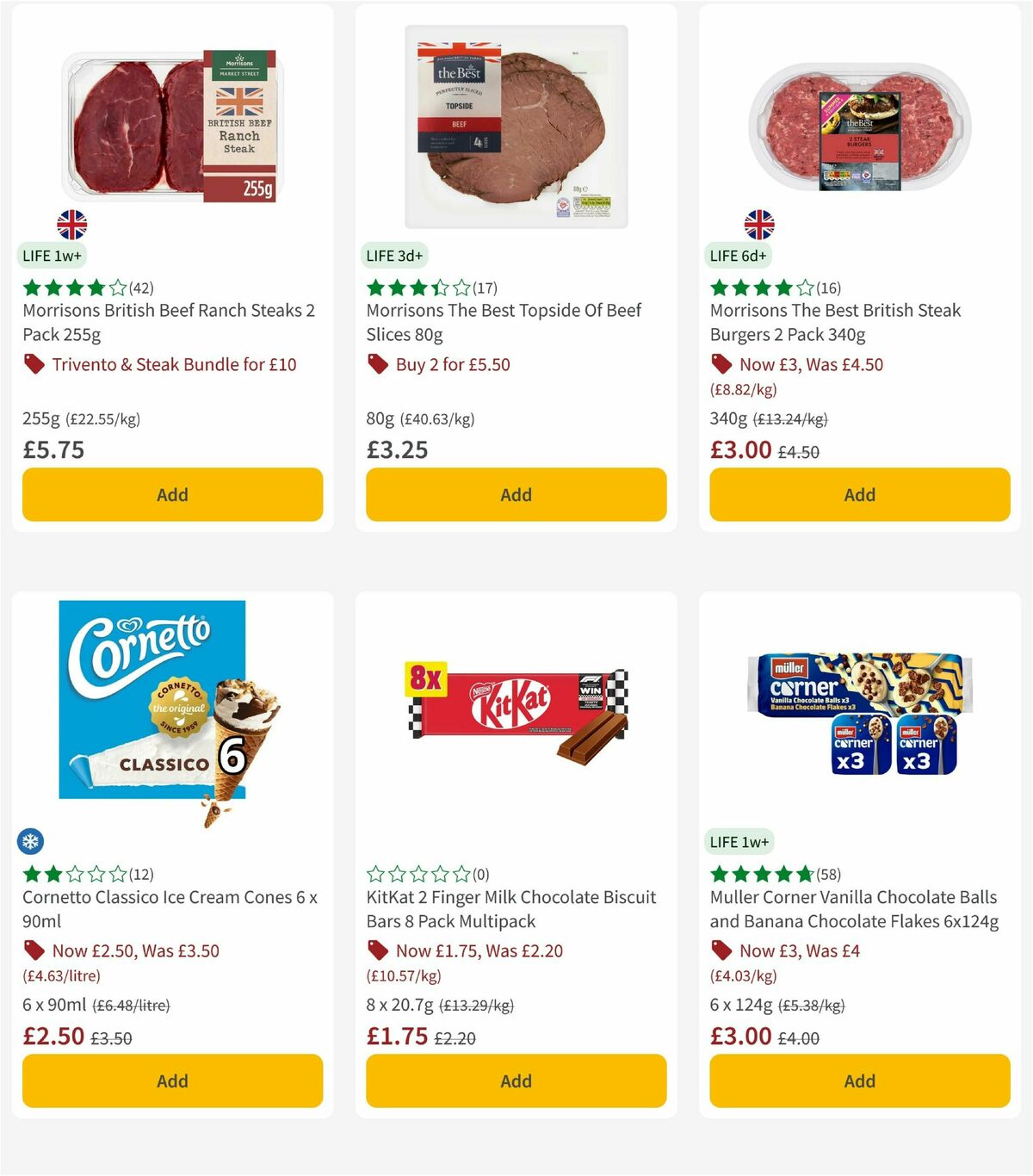 Morrisons Offers from 21 July