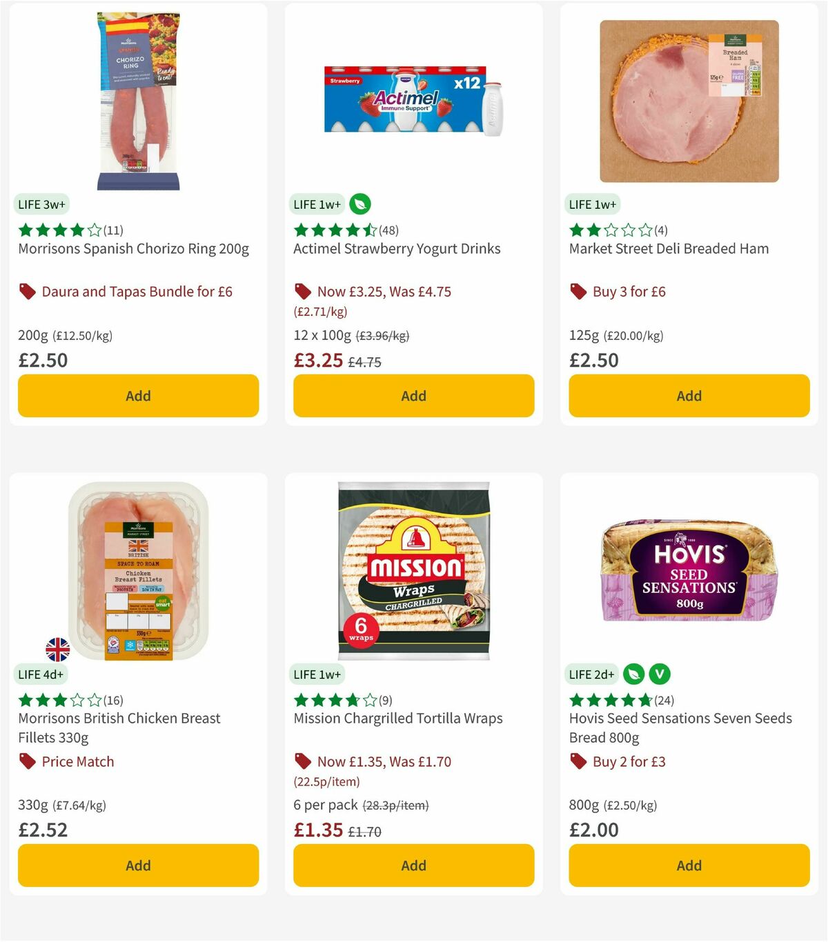 Morrisons Offers from 21 July