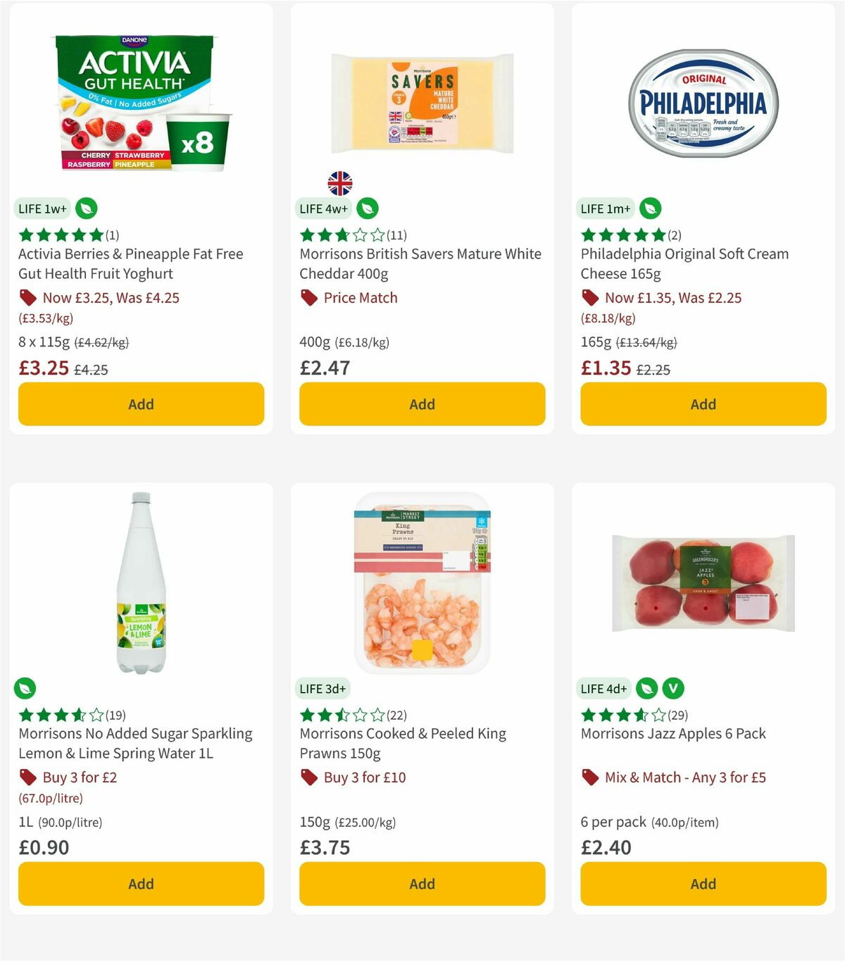 Morrisons Offers from 21 July