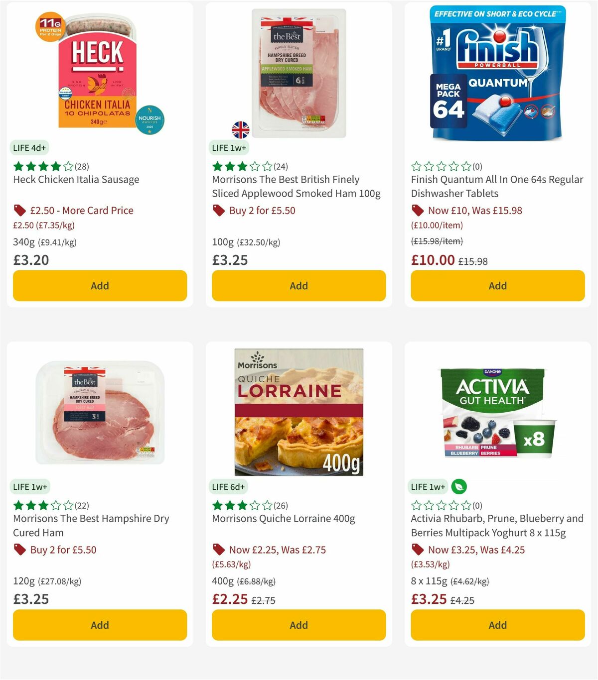 Morrisons Offers from 21 July