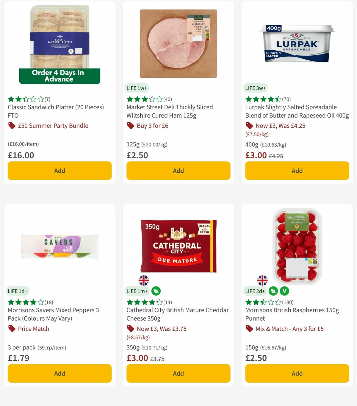 Morrisons Offers from 21 July